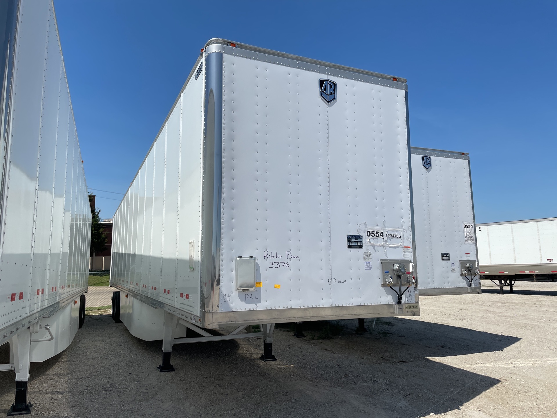 2023 Atro 53 ft T/A Van Trailer (Unused)