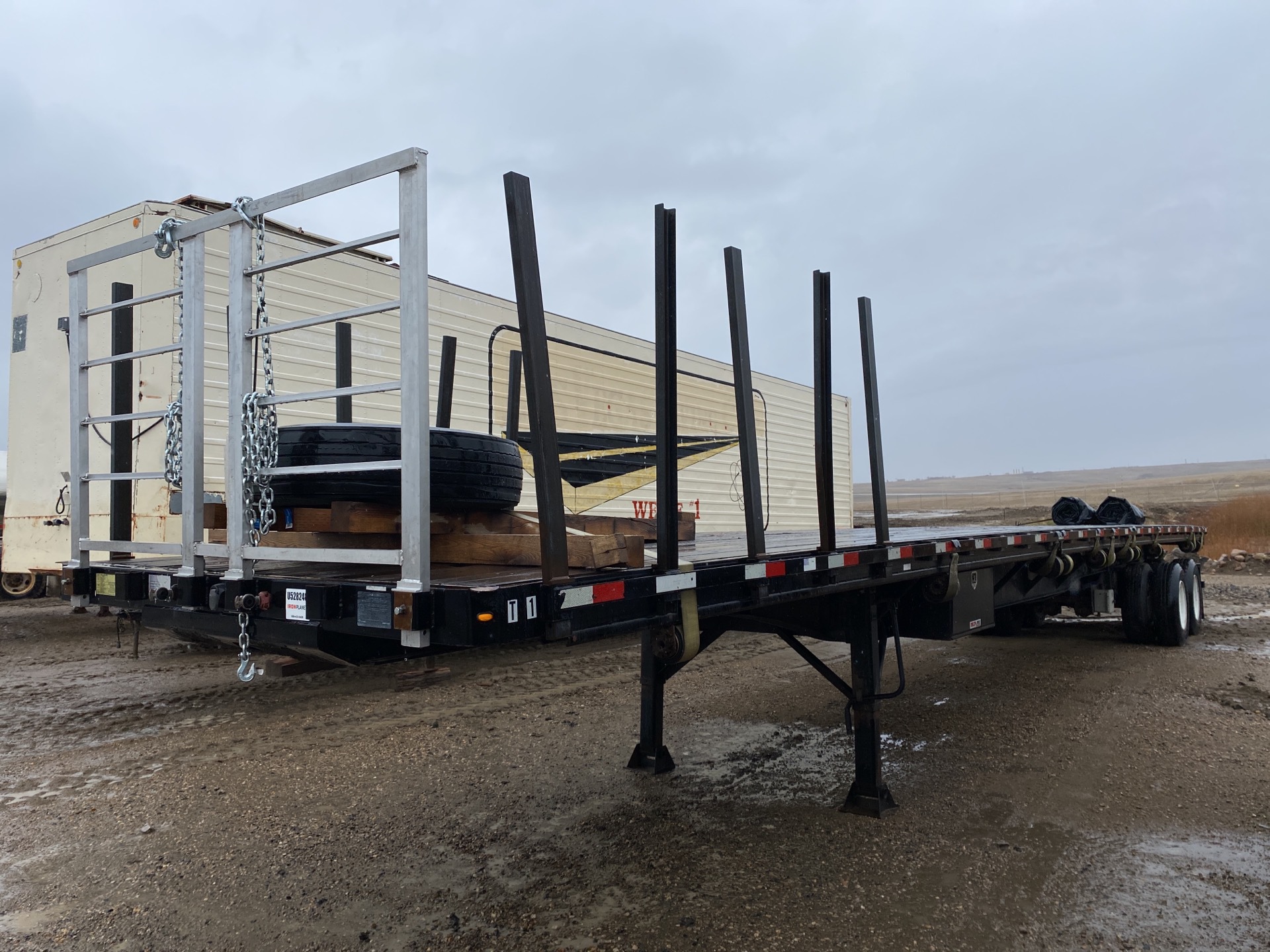 2013 Dorsey 48 ft T/A Flatbed Trailer