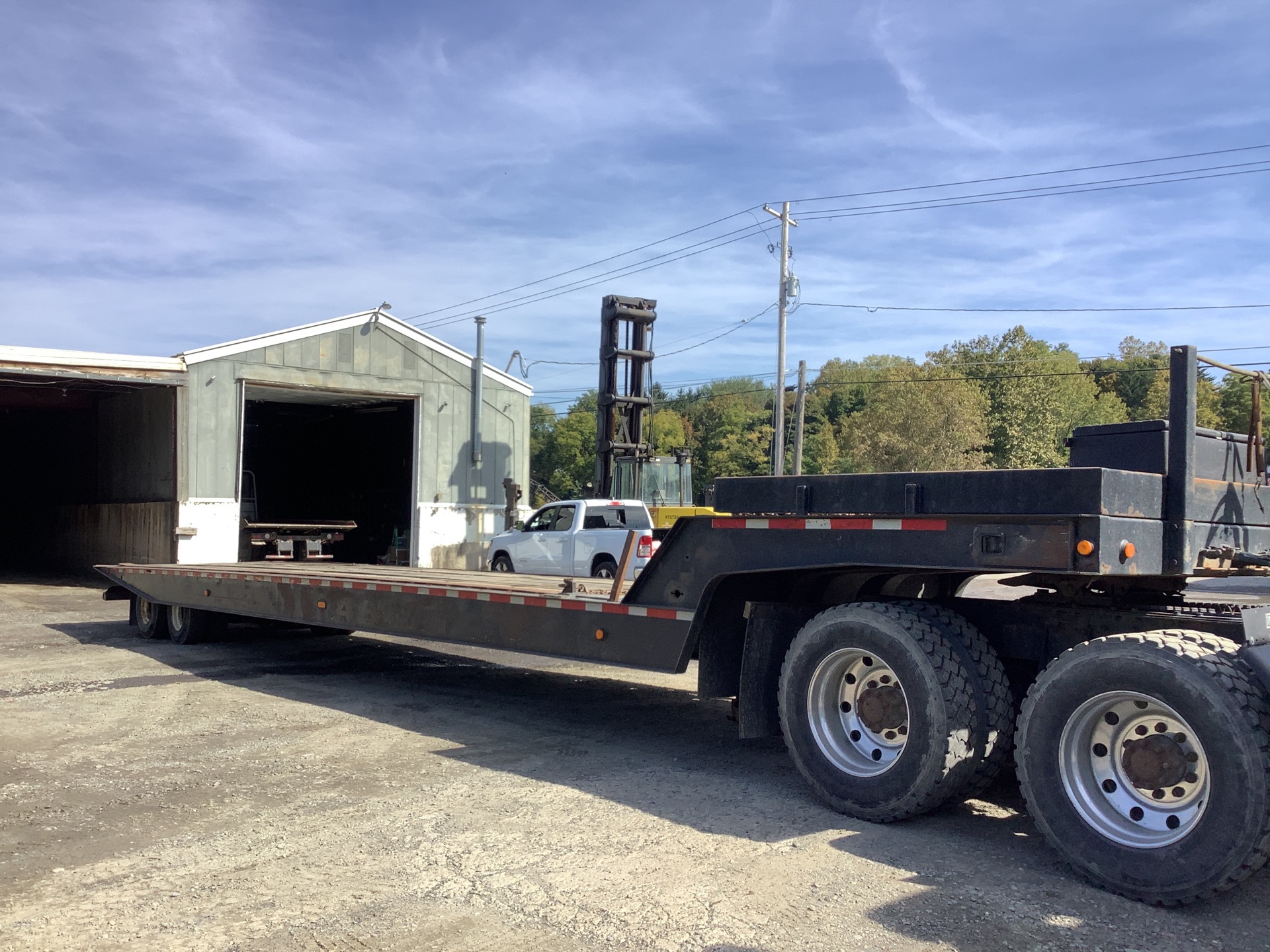 2007 Landoll 40 ft T/A Equipment Trailer