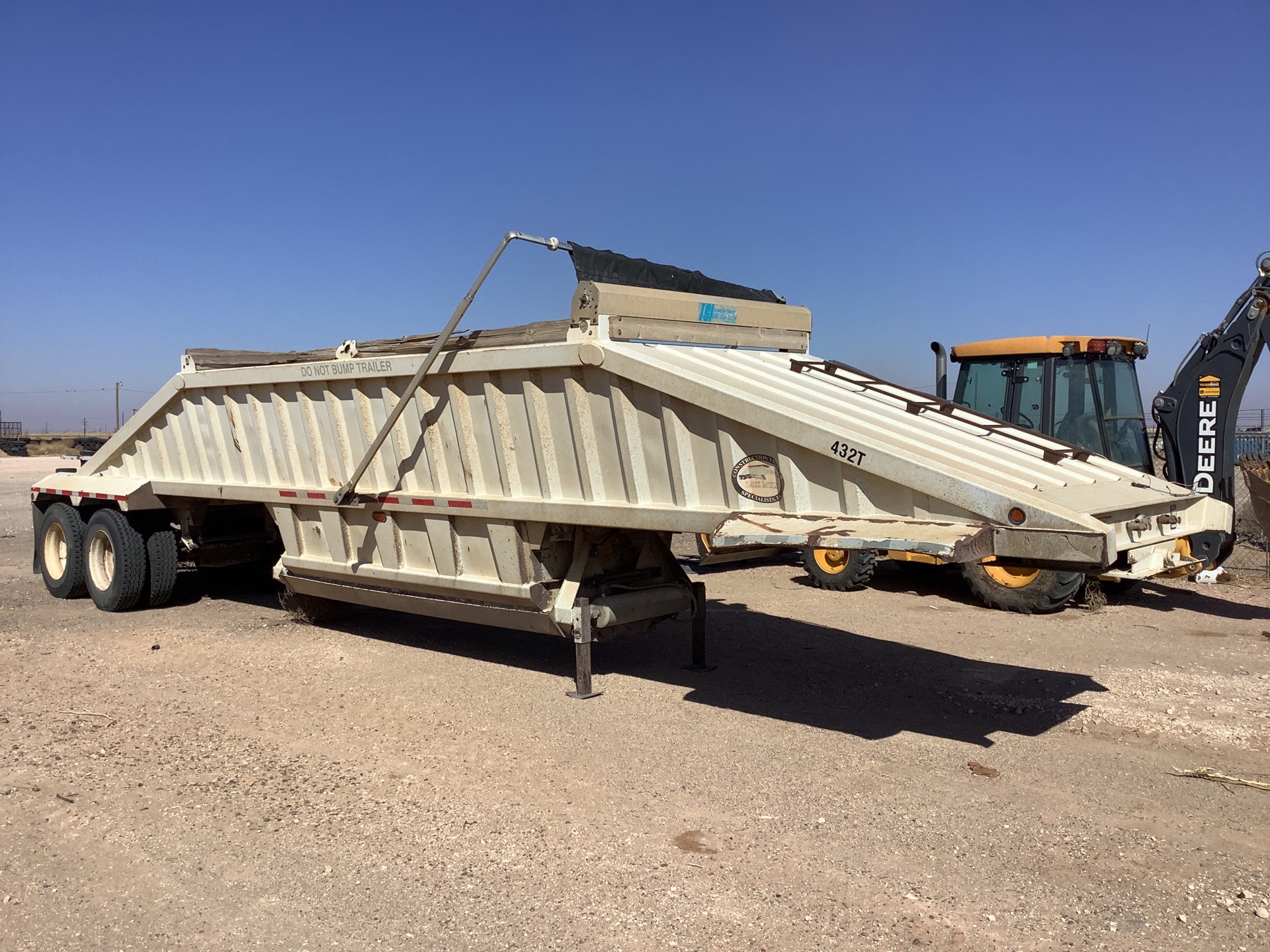 2008 CTS T/A Belly Dump Trailer