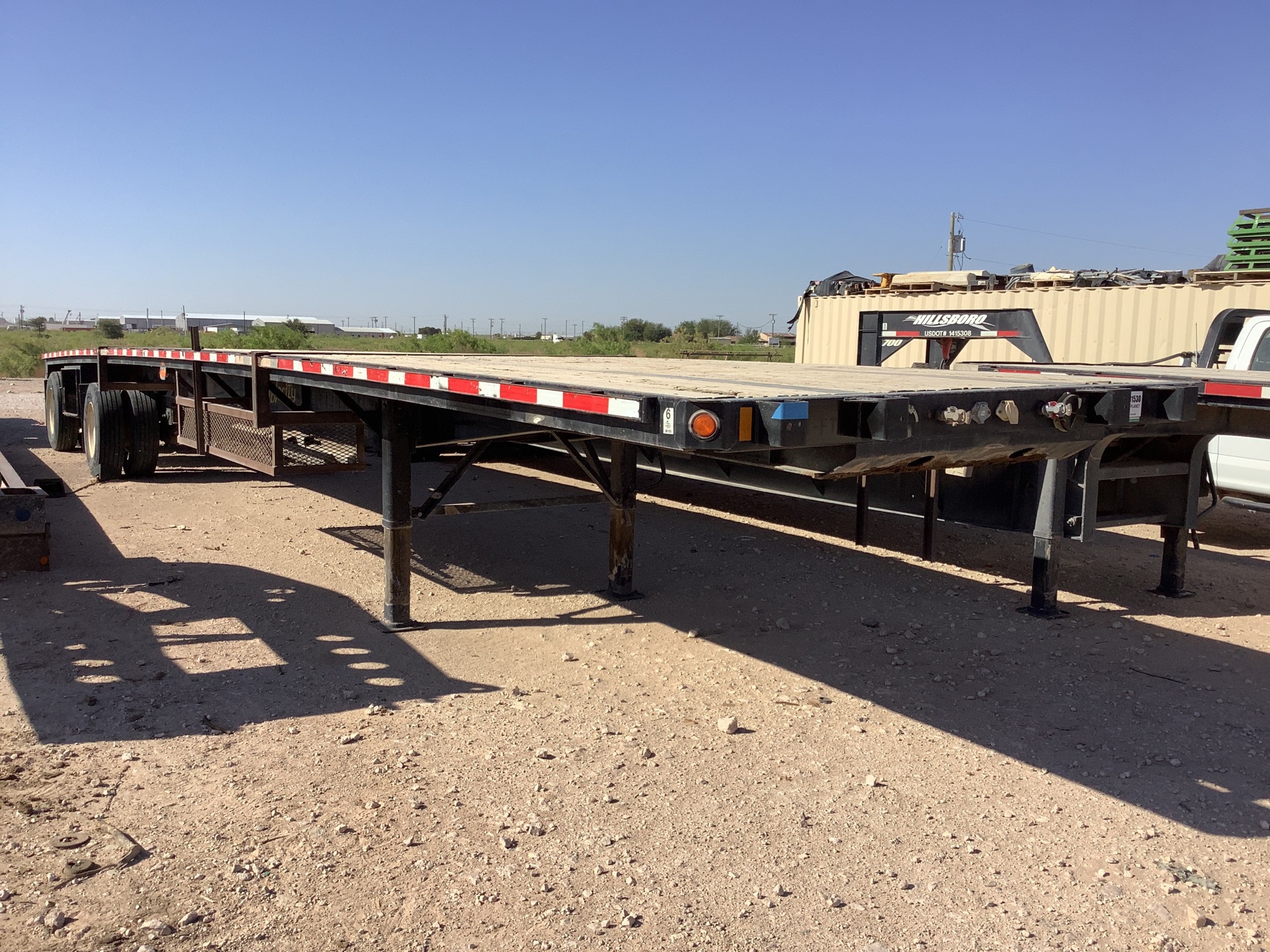 2014 Fontaine HAVSF12WSA 48 ft T/A Float Equipment Trailer