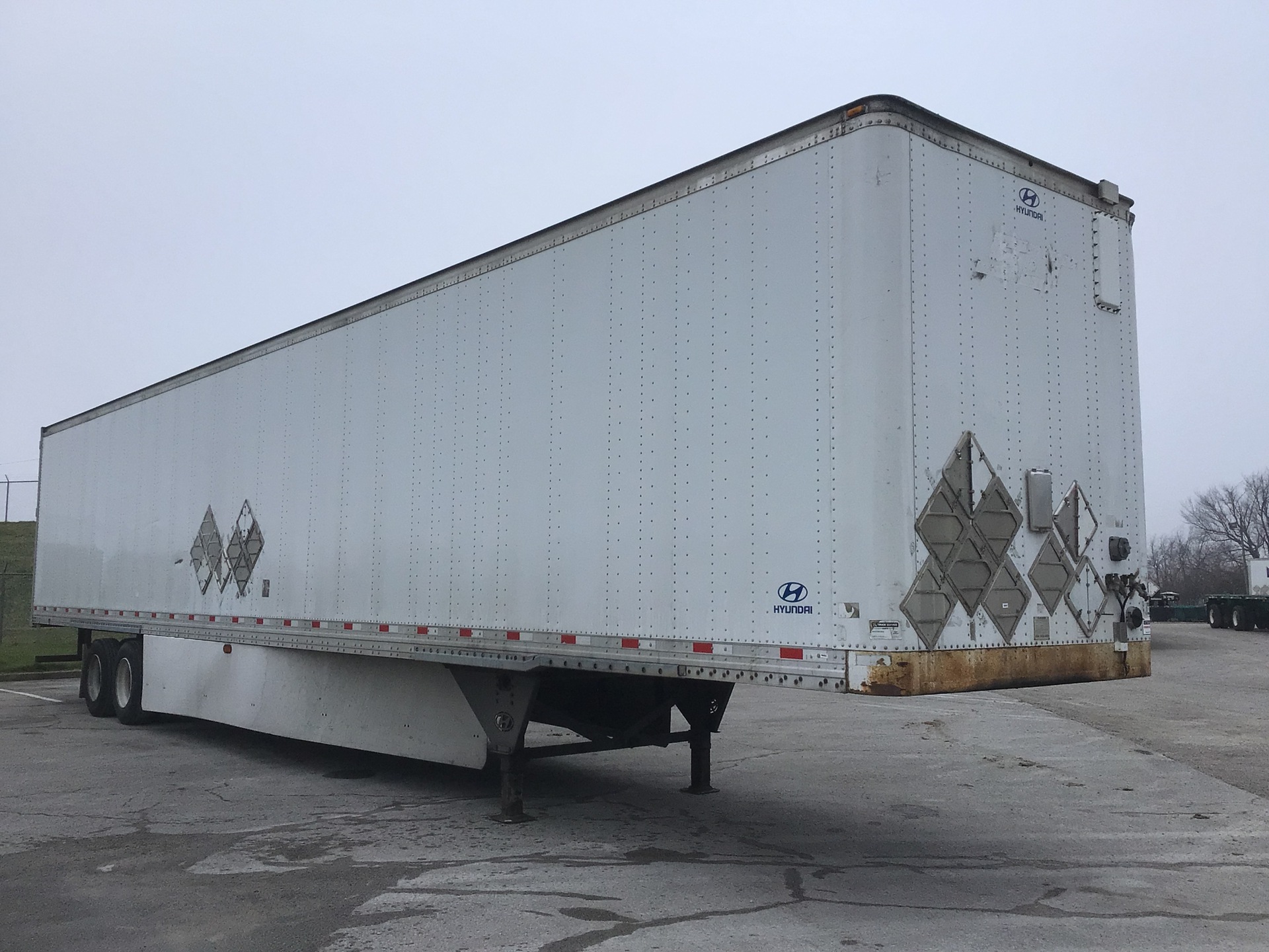 2008 Hyundai VI2530152-AJS T/A Van Trailer