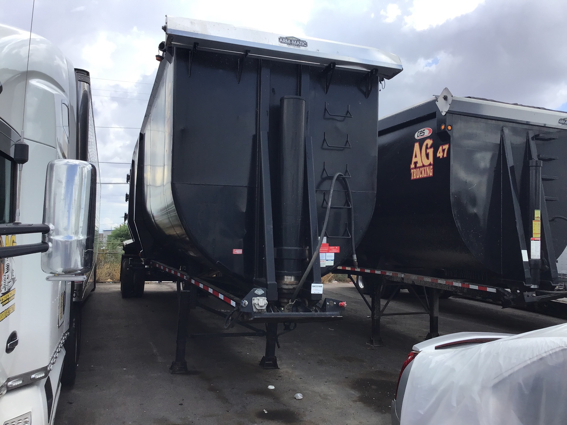 2018 Ranco 42 ft T/A High Side End Dump Trailer