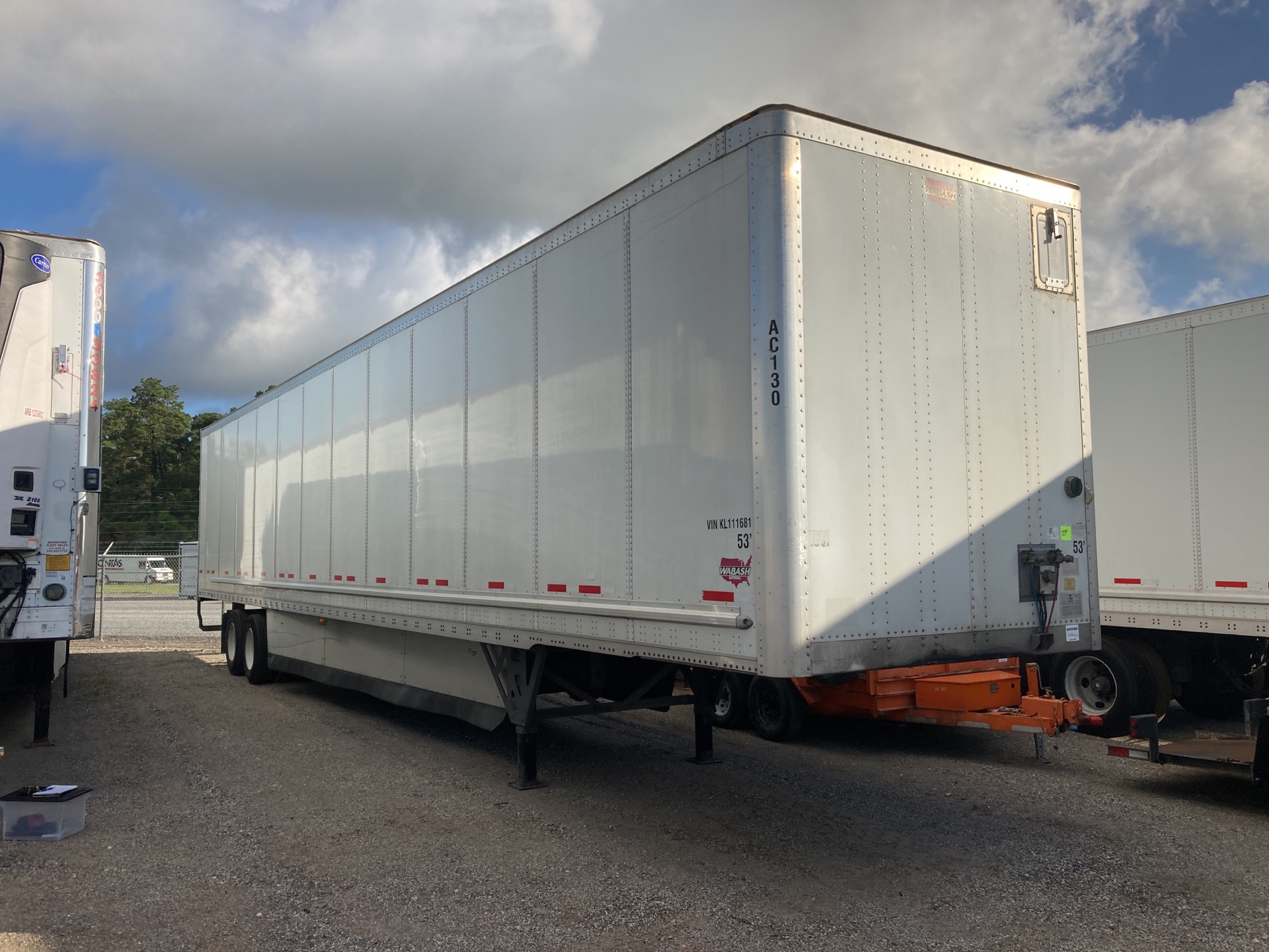 2019 Wabash DVCVHPC 53 ft x 102 in Van Trailer