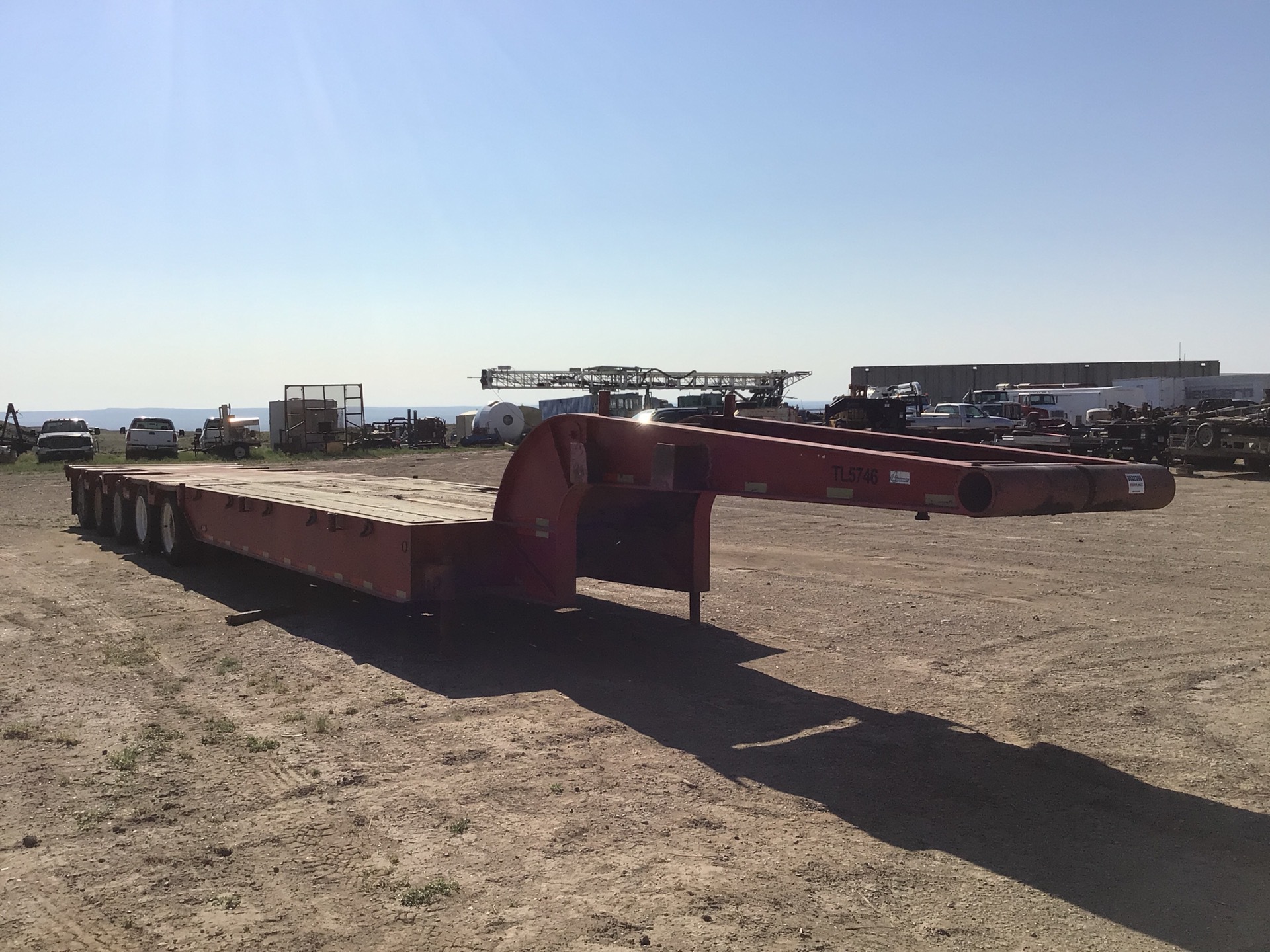 2006 Loadcraft LCO-LB-60T-5 5/Axle Oilfield Flatbed Trailer
