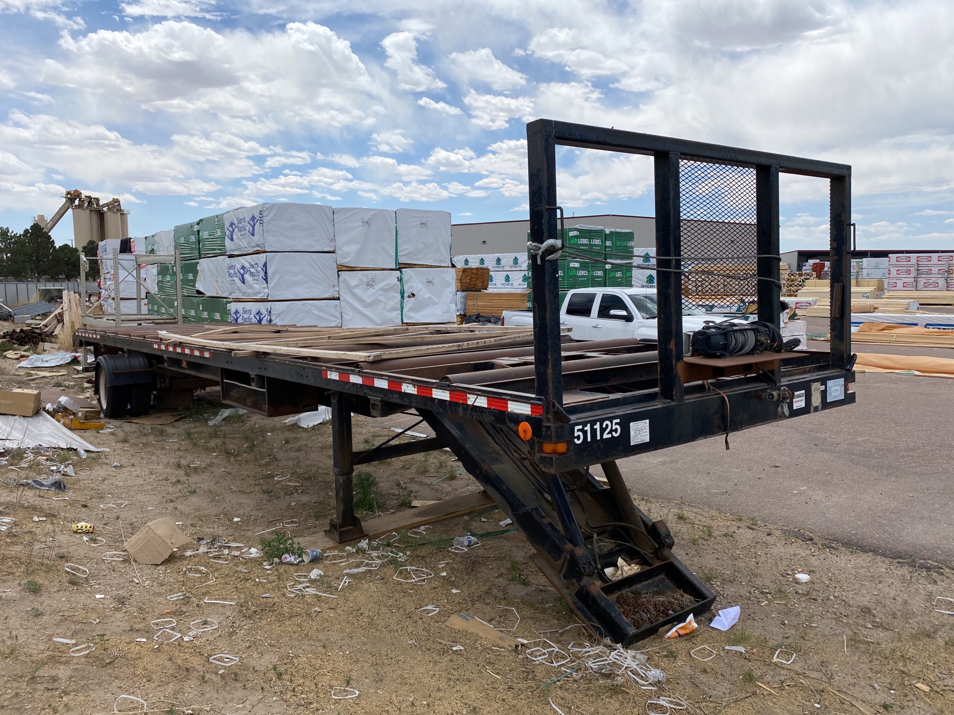 2005 JDH Trussmaster 40 ft Truss Trailer