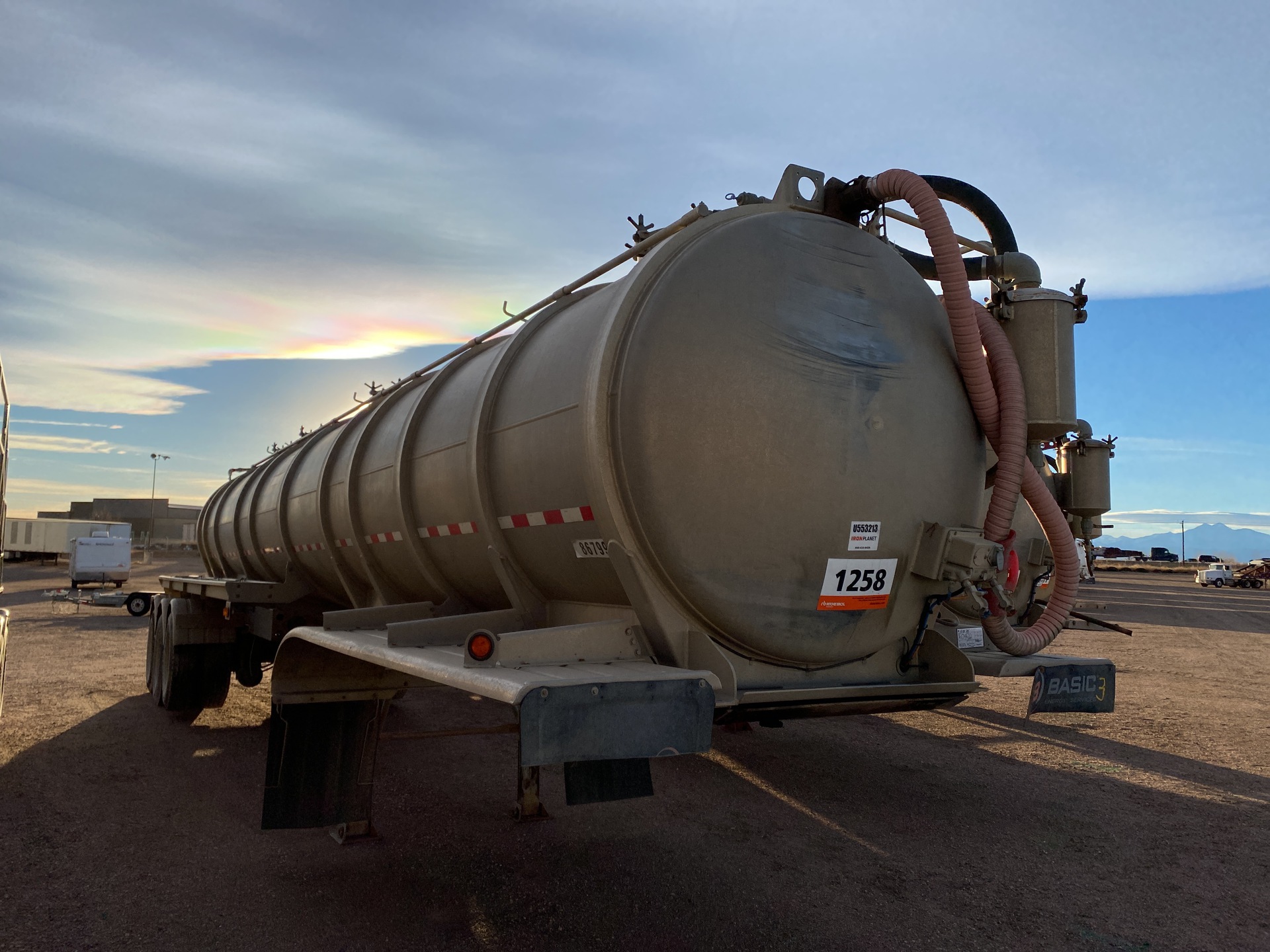 2015 Troxell Tri/A Vacuum Tanker Trailer