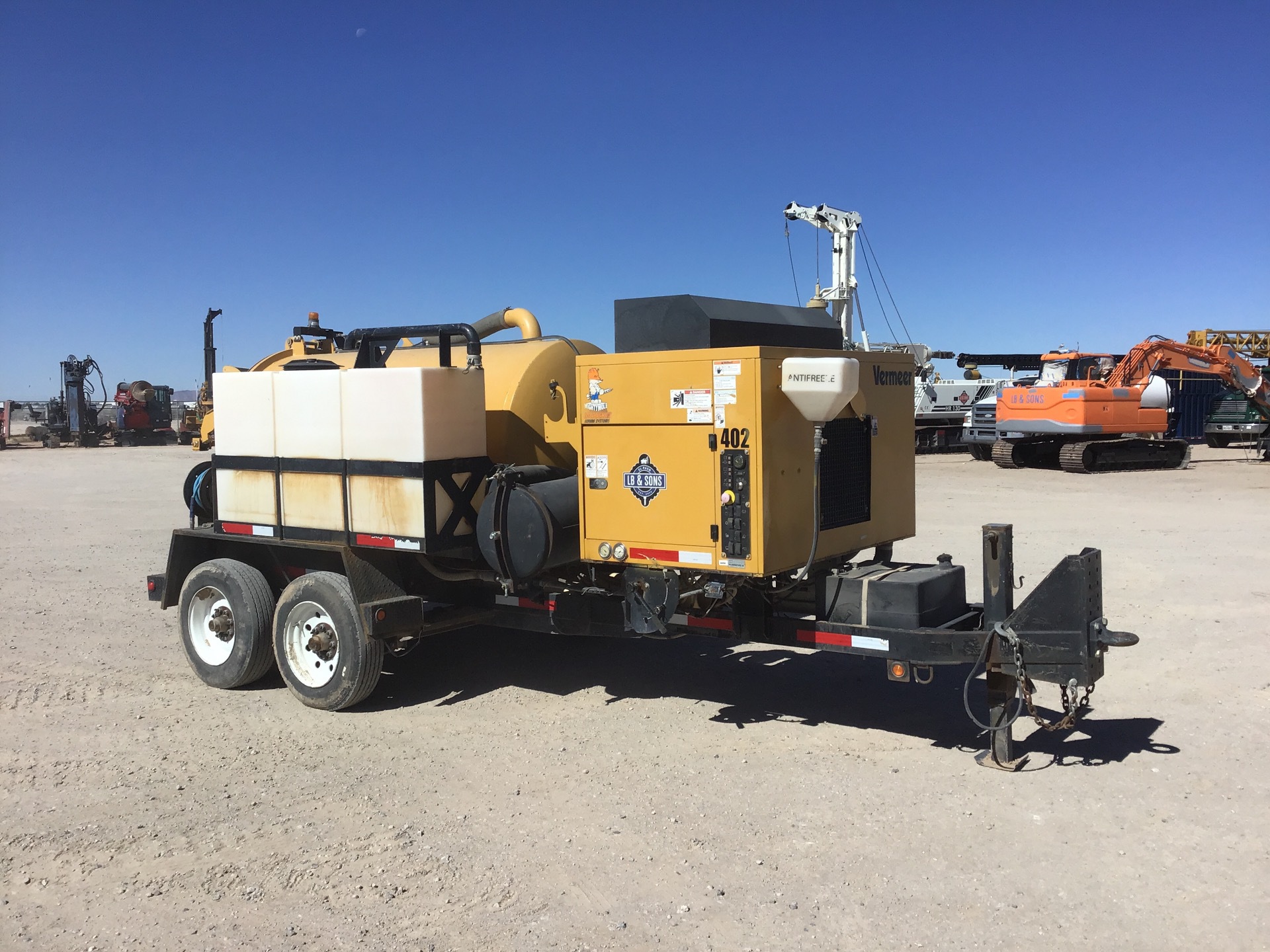 2012 Vermeer V800LE Vacuum on McElrath Tanker Trailer