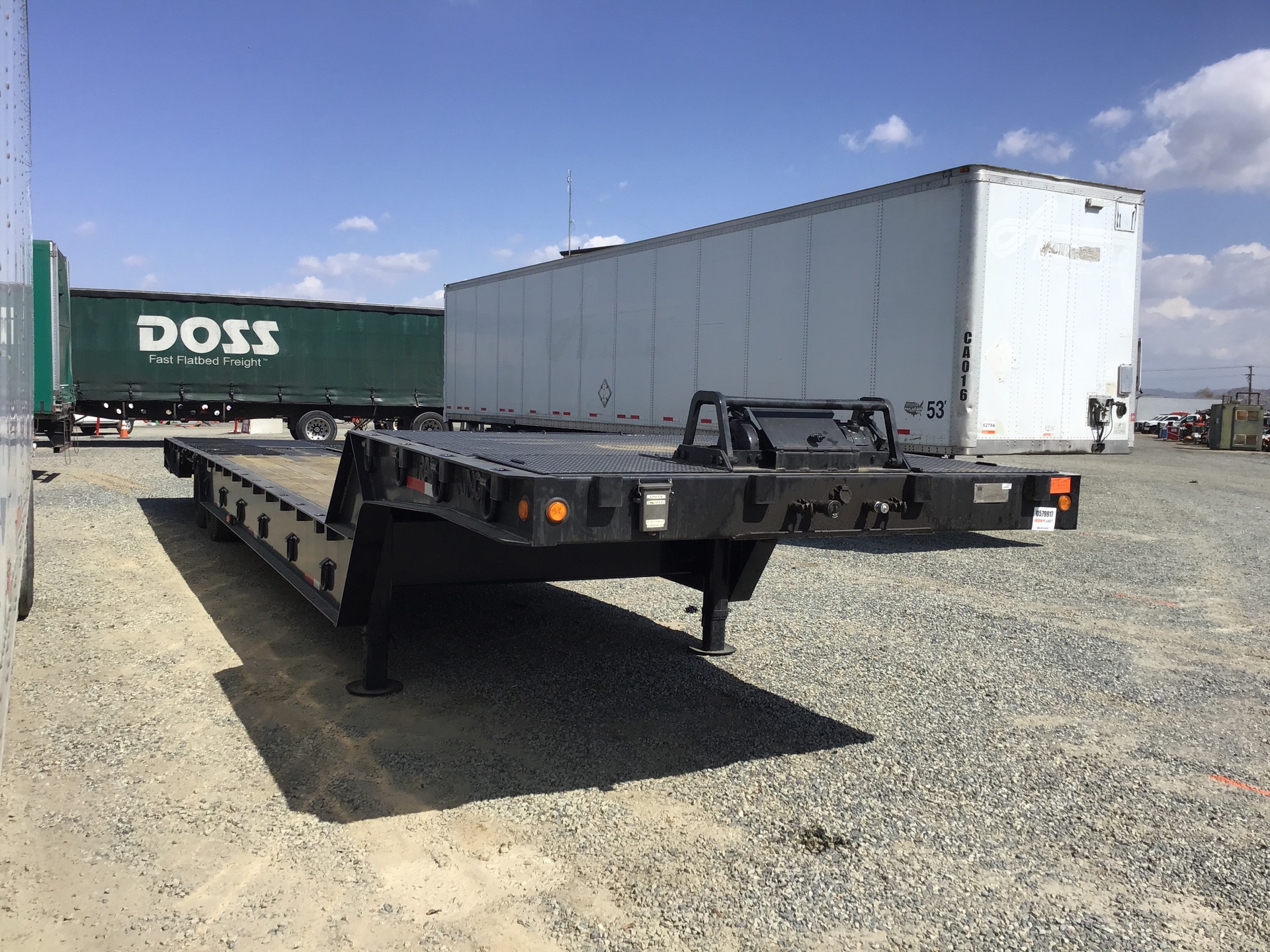 1996 Trail King TK70HT T/A Hydraulic Tail Trailer