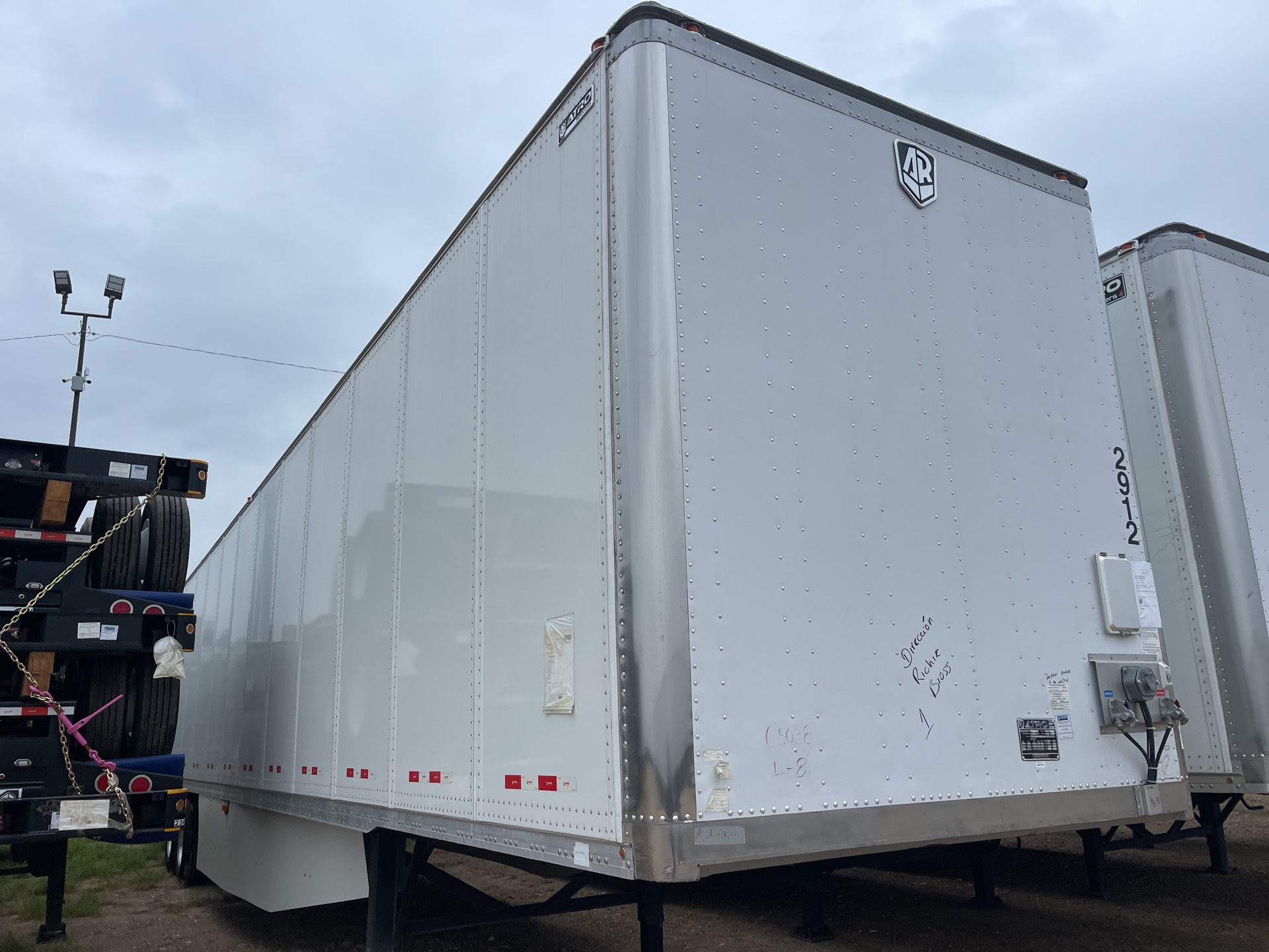 2023 Atro 53 ft x 102 in T/A Van Trailer