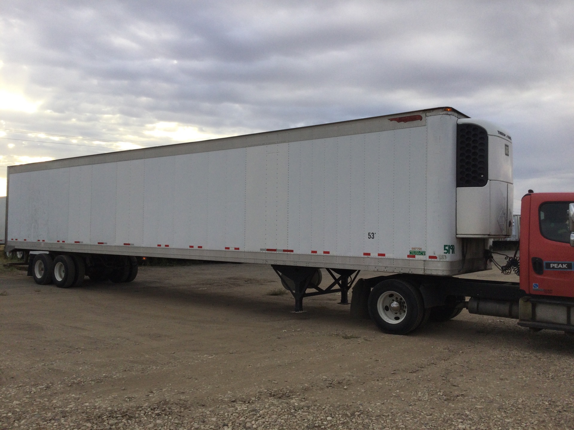 2000 Great Dane 7211TZ-1 53 ft x 102 in T/A Refrigerated Trailer