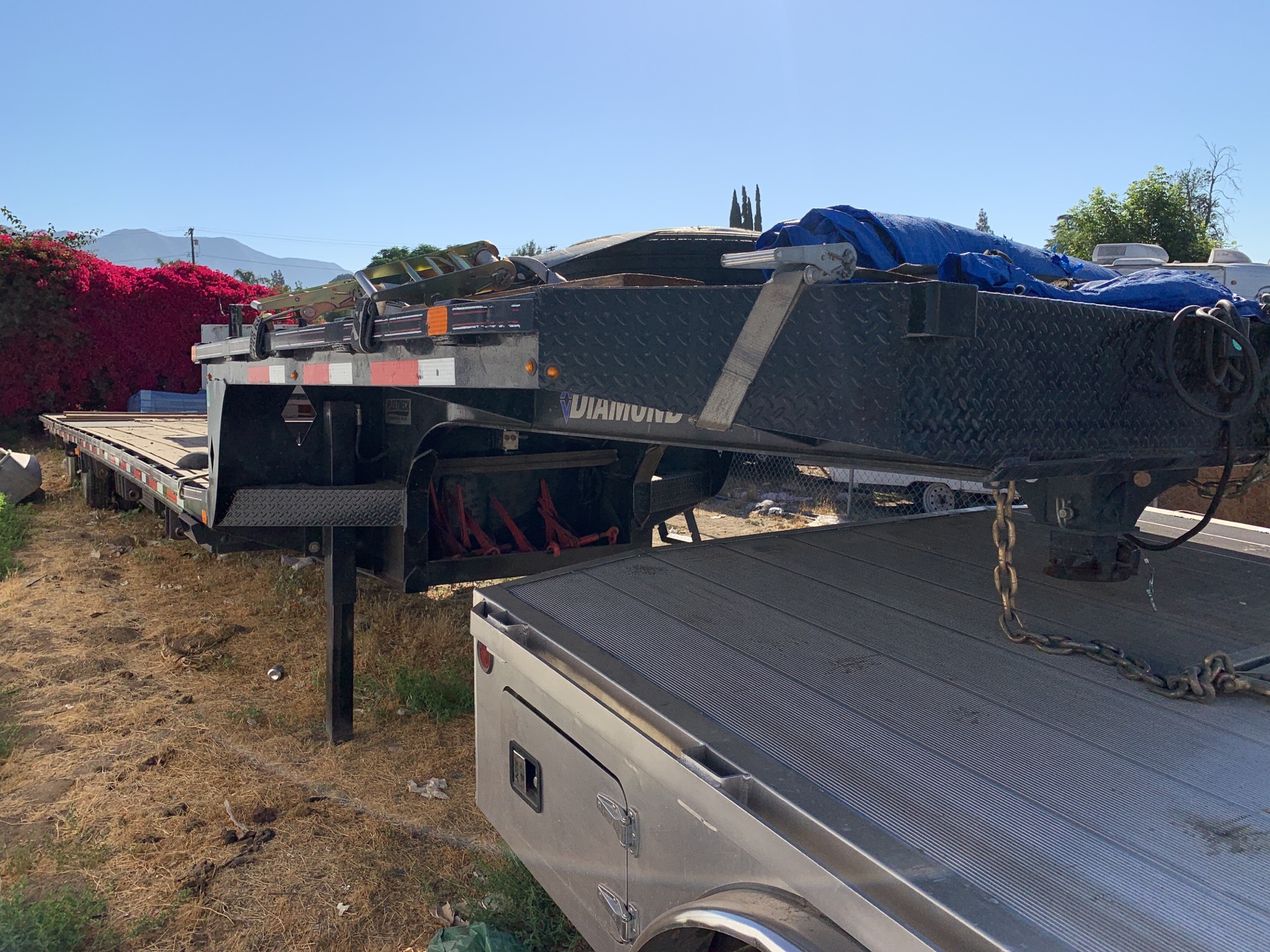 2021 Diamond SDX216 50 ft Bogie/A Single Drop Gooseneck Step Deck Trailer