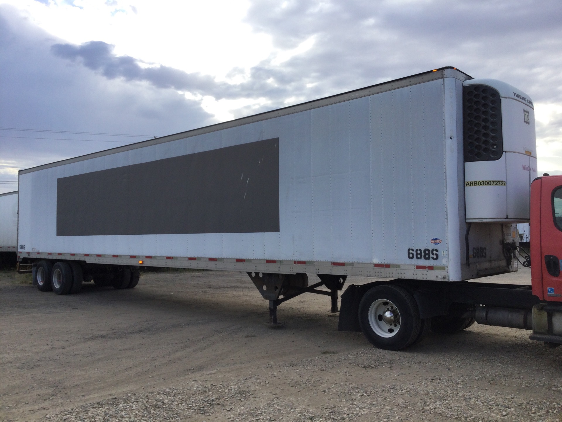 2004 Utility VS2RA 53 ft x 102 in T/A Refrigerated Trailer