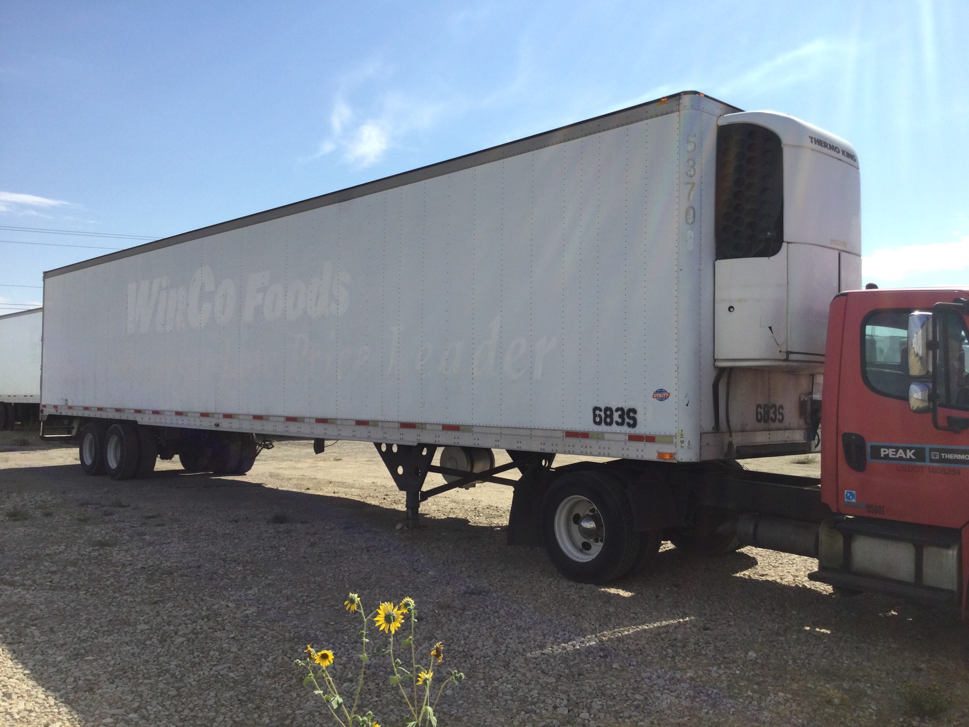 2007 Utility VS2RA 53 ft x 102 in T/A Refrigerated Trailer