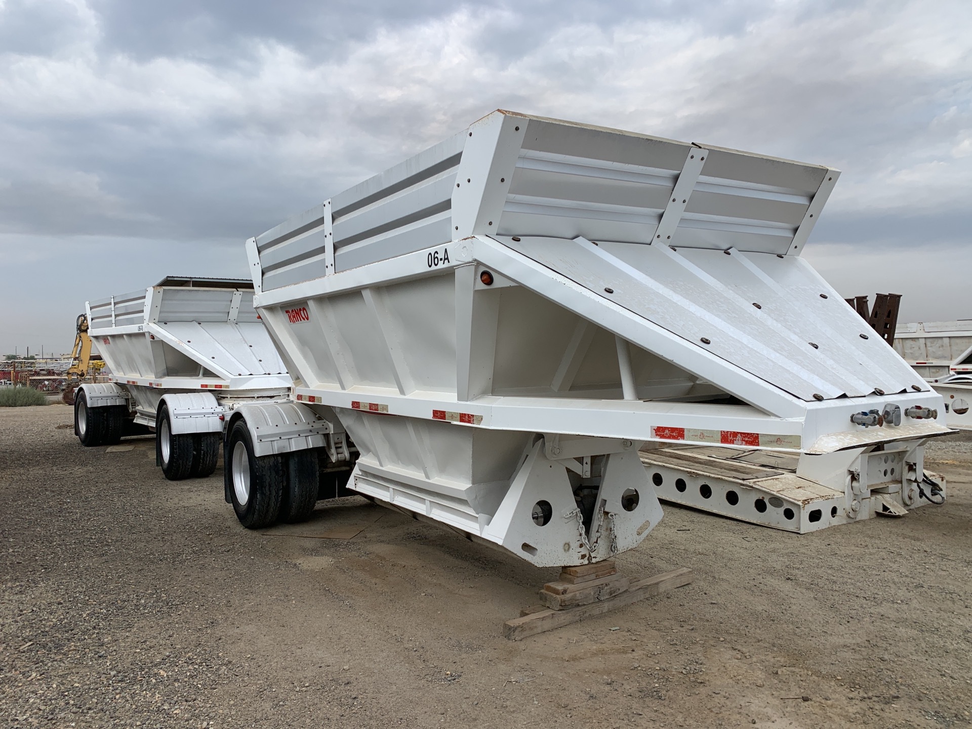 2018 Ranco Belly Dump Trailer w/2018 Ranco Belly Dump Pup Trailer
