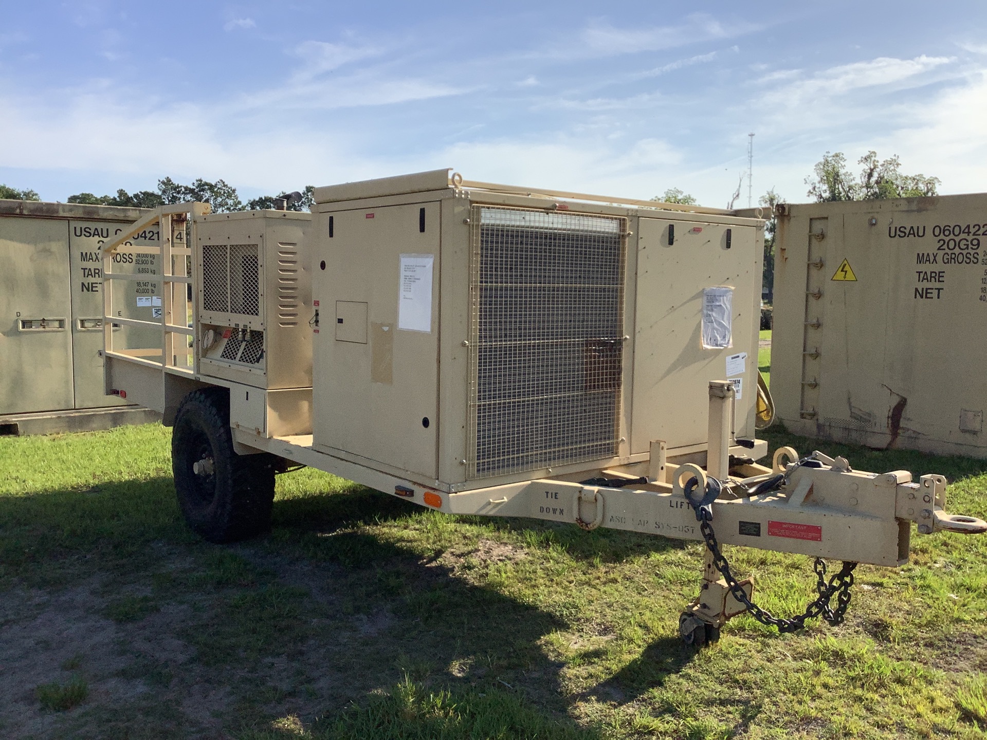 DHS Systems DRASH Shelter Transport Trailer