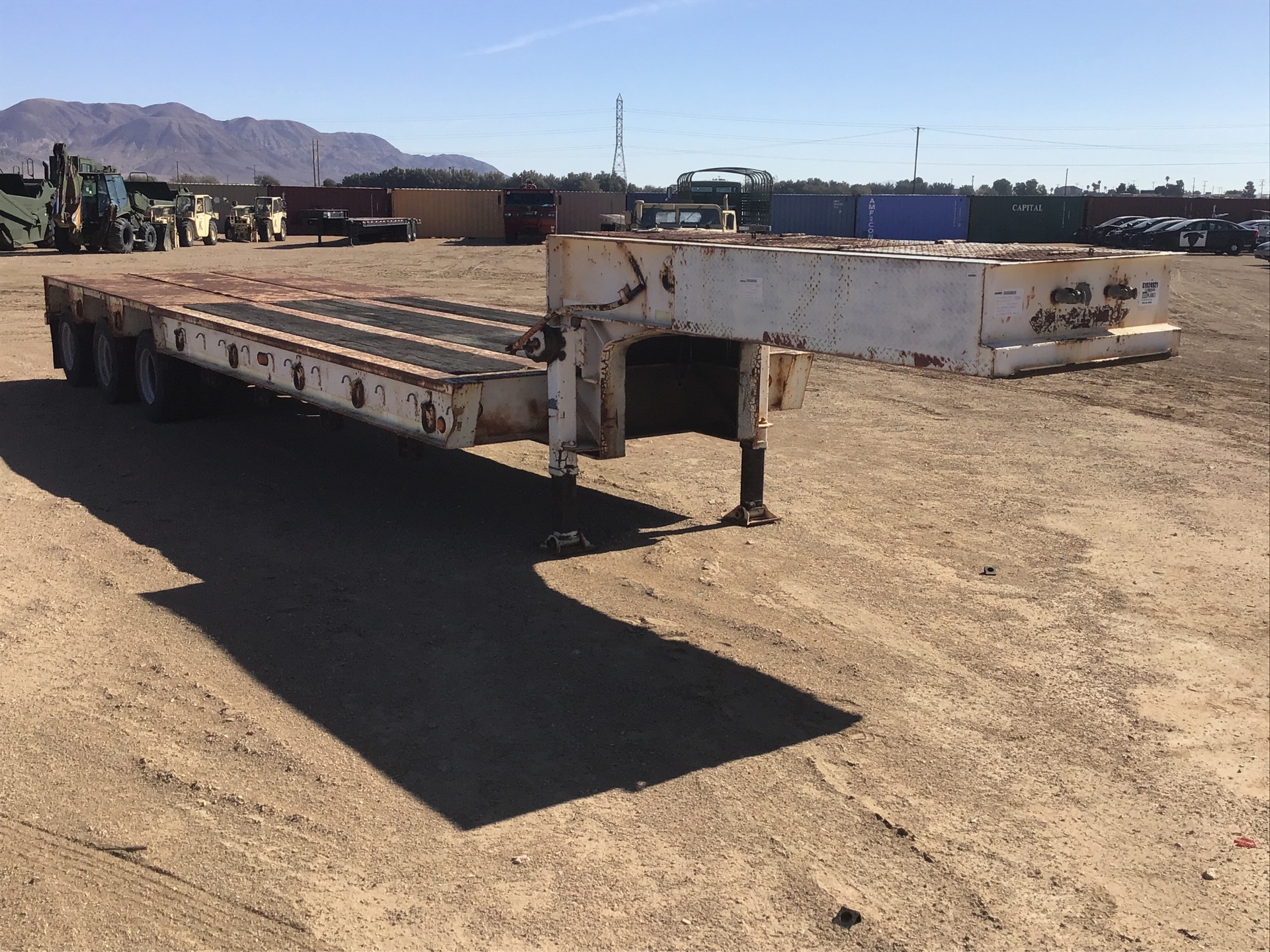 1994 Kayln/Siebert LB-3-35T Lowboy Trailer
