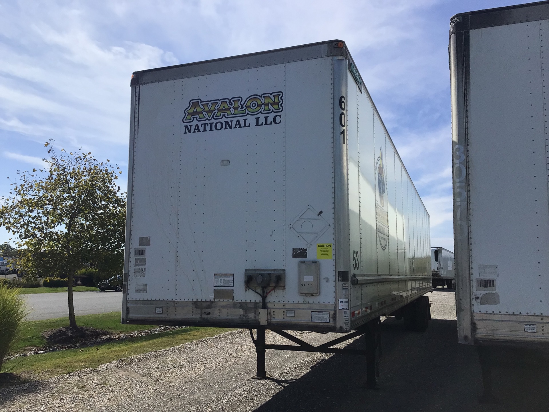 2011 Great Dane 53 ft T/A Van Trailer