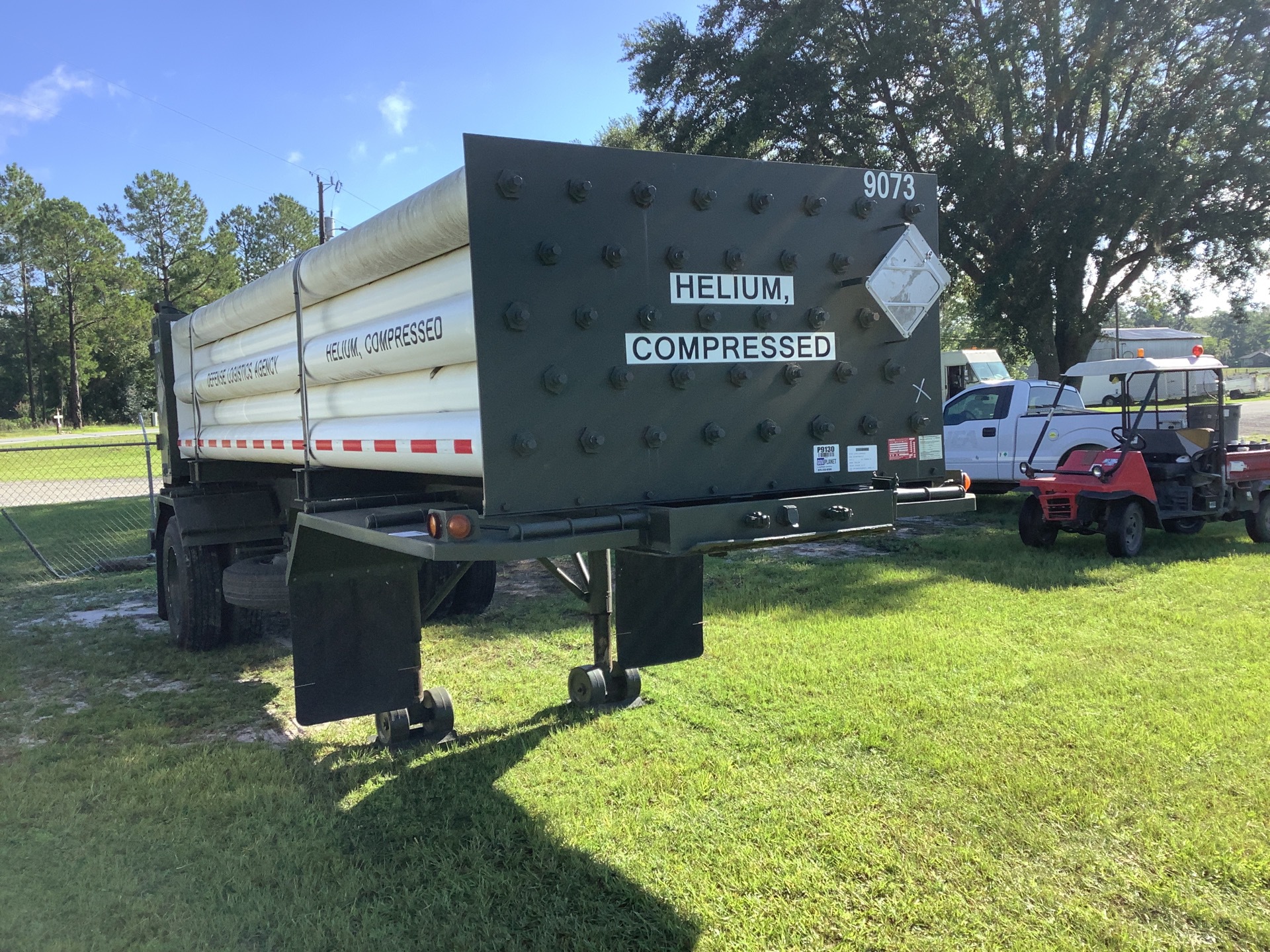 Compressed Gas Cylinder Trailer