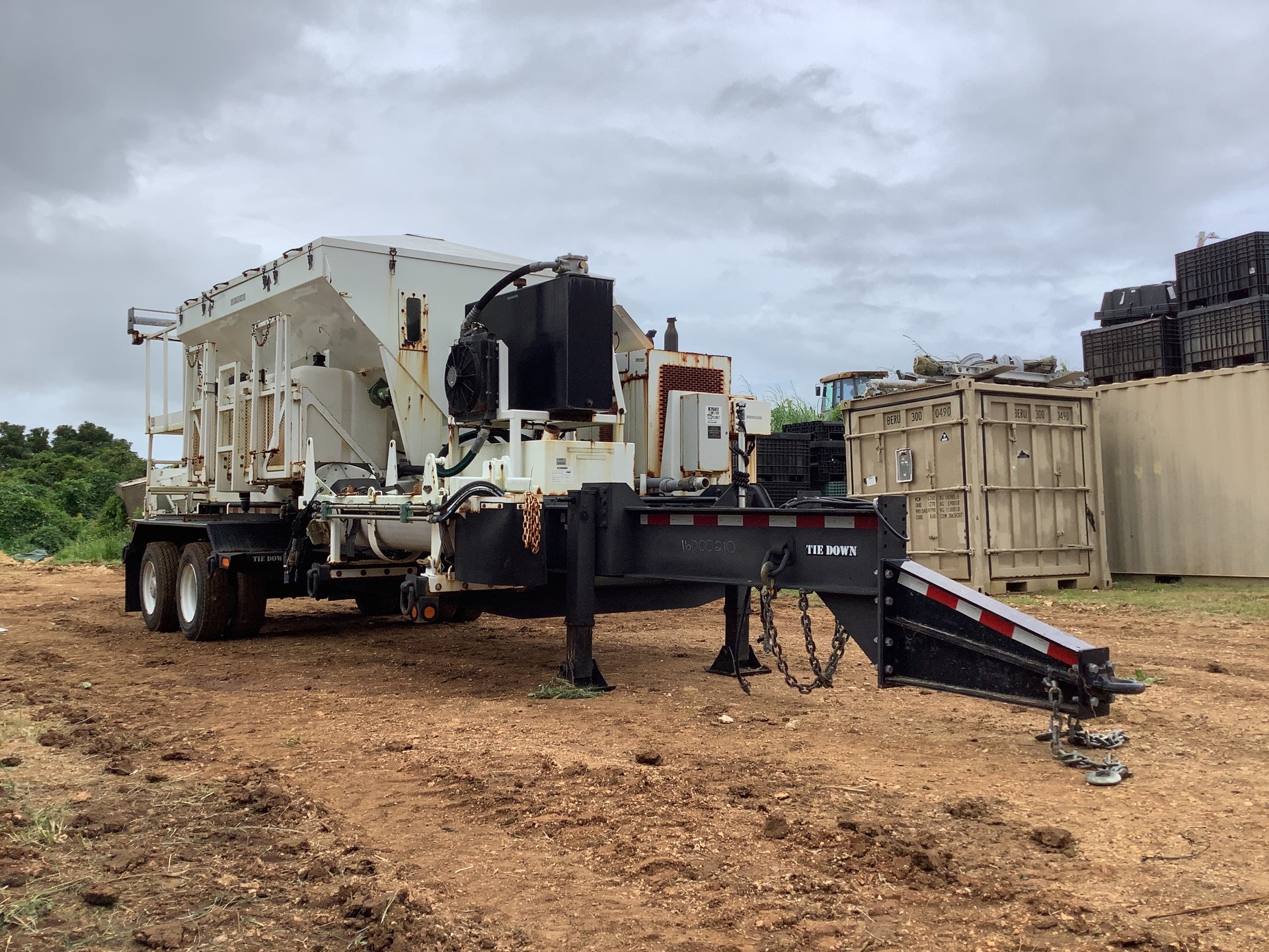 2016 Cement Tech MCD8-100T Volumetric Mixer Trailer