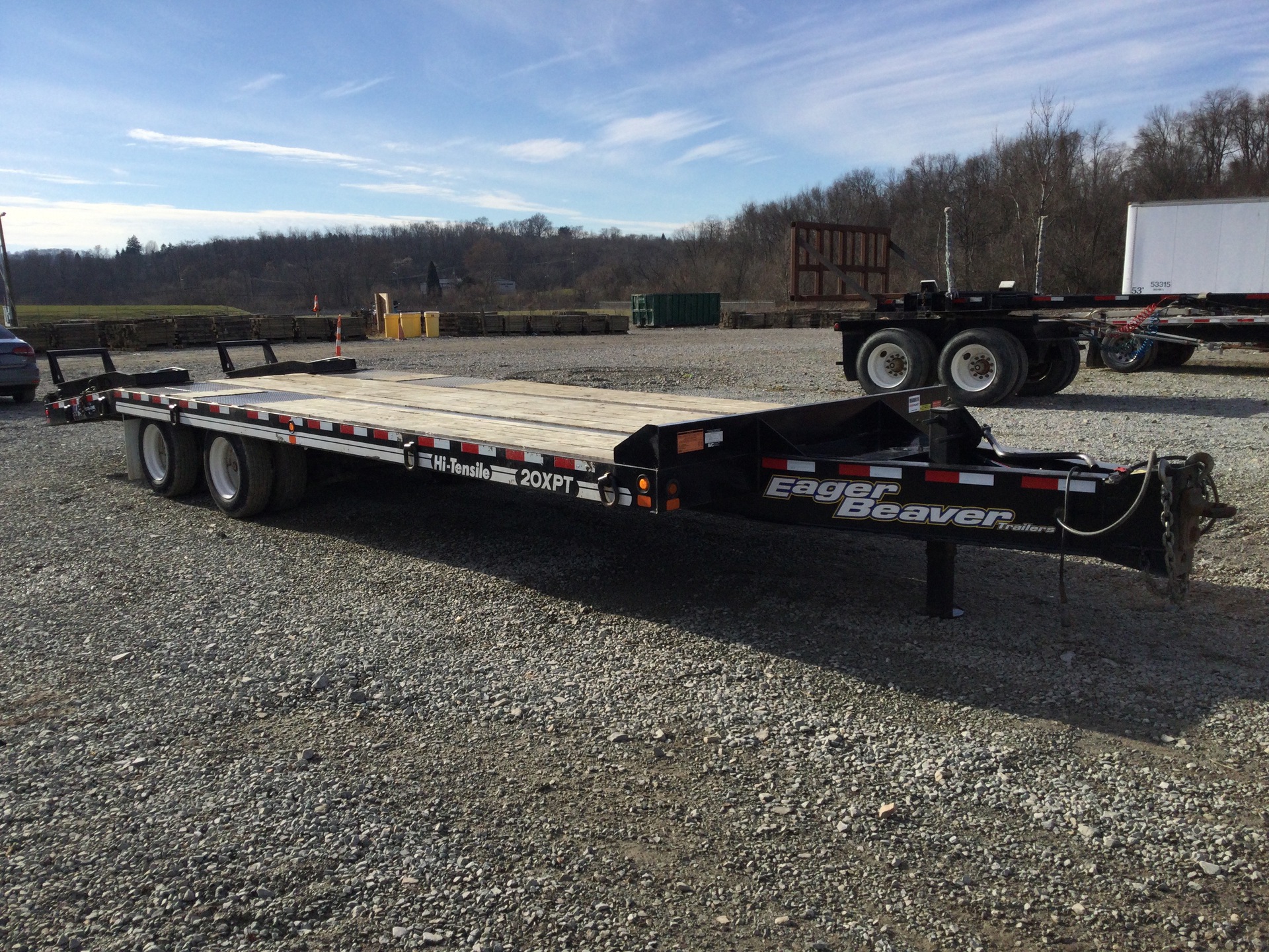 2018 Eager Beaver 20XPT T/A Equipment Trailer