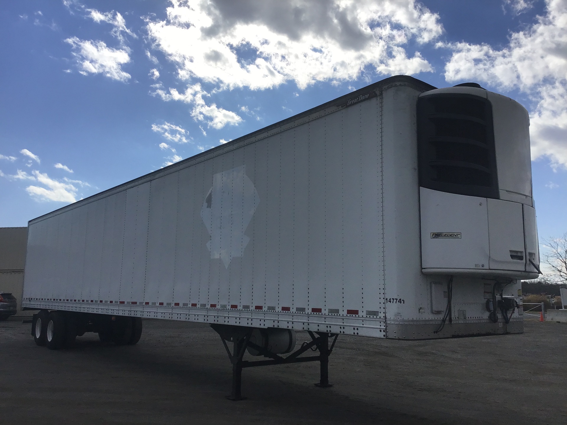 2016 Great Dane 53 ft T/A Refrigerated Trailer