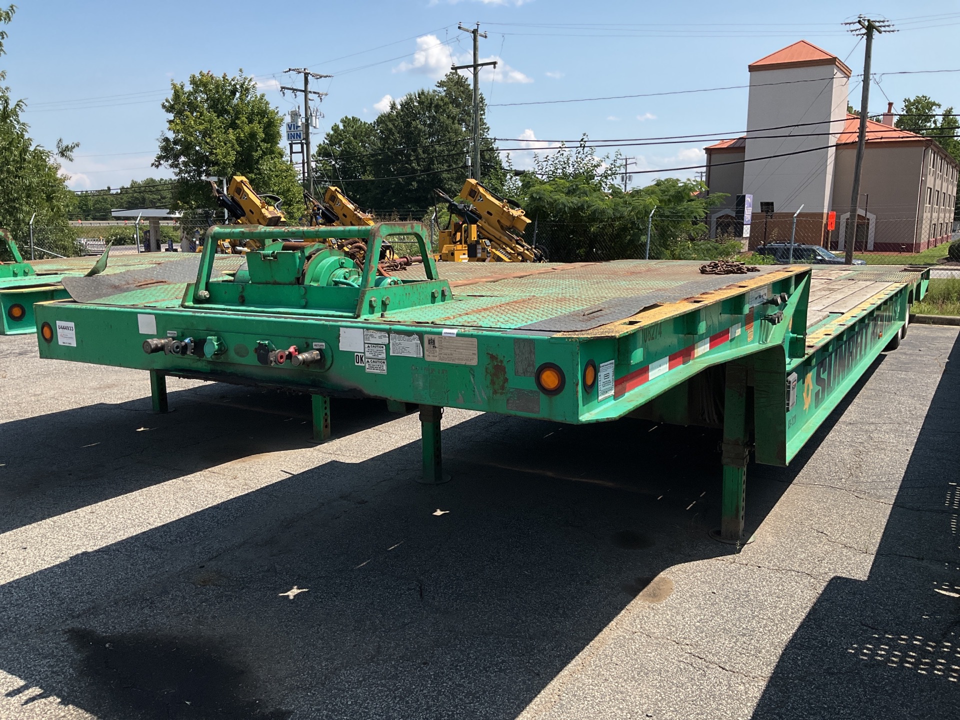 2013 Trail King TK70HT-482 38.6 ft T/A Hydraulic Tail Trailer