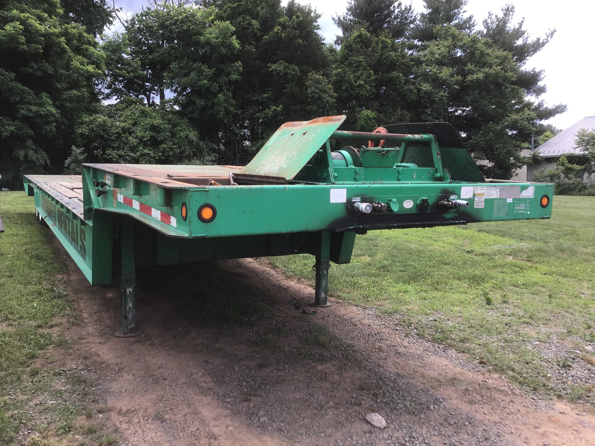 2013 Trail King TK70HT-482 Hydraulic Tail Trailer