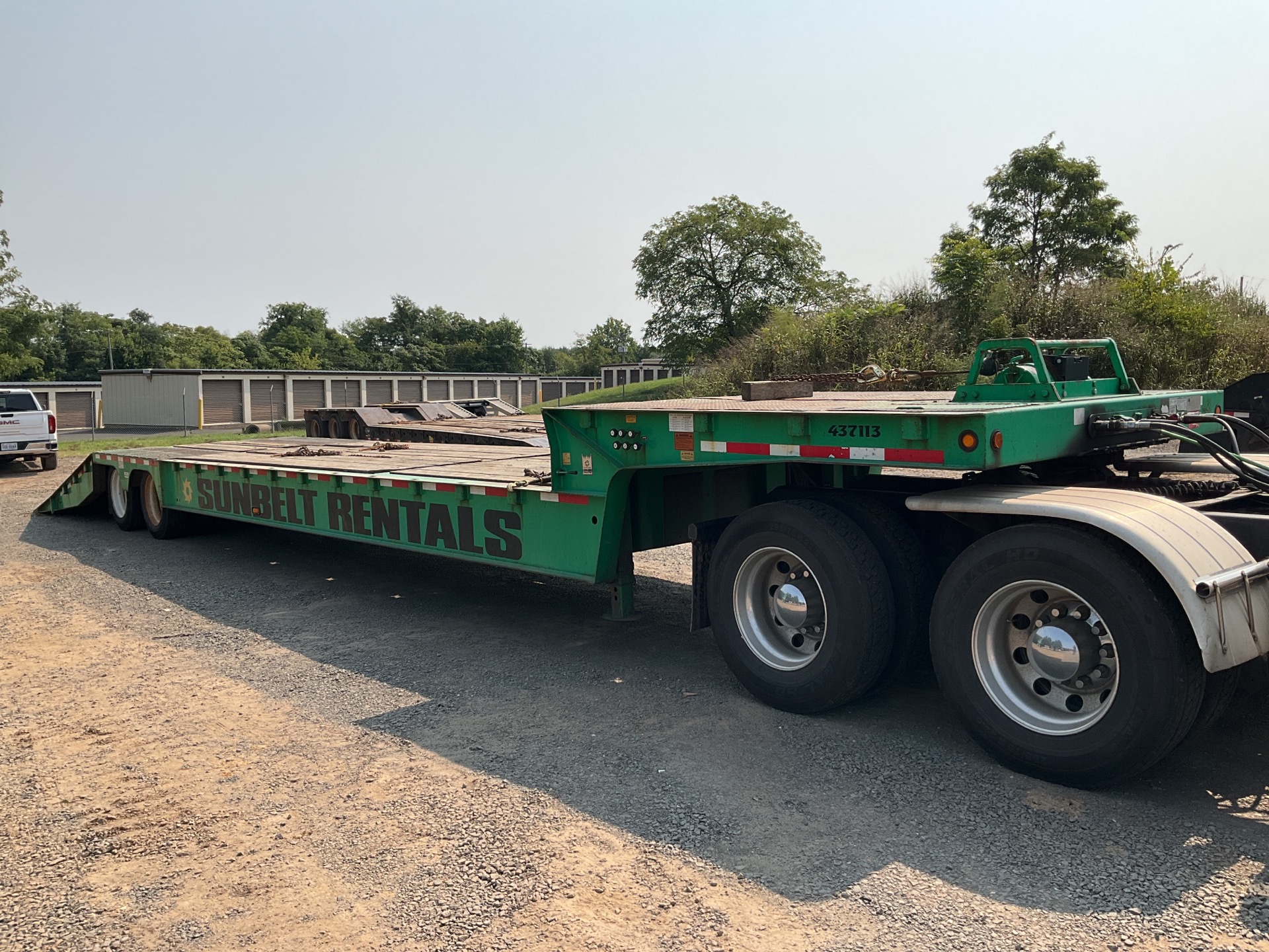 2013 Trail King TK70HT-482 Hydraulic Tail Trailer