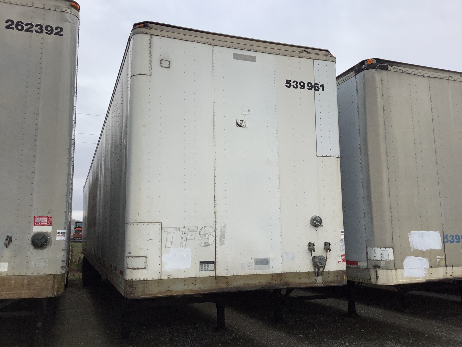 1999 Fruehauf 53 ft T/A Van Trailer