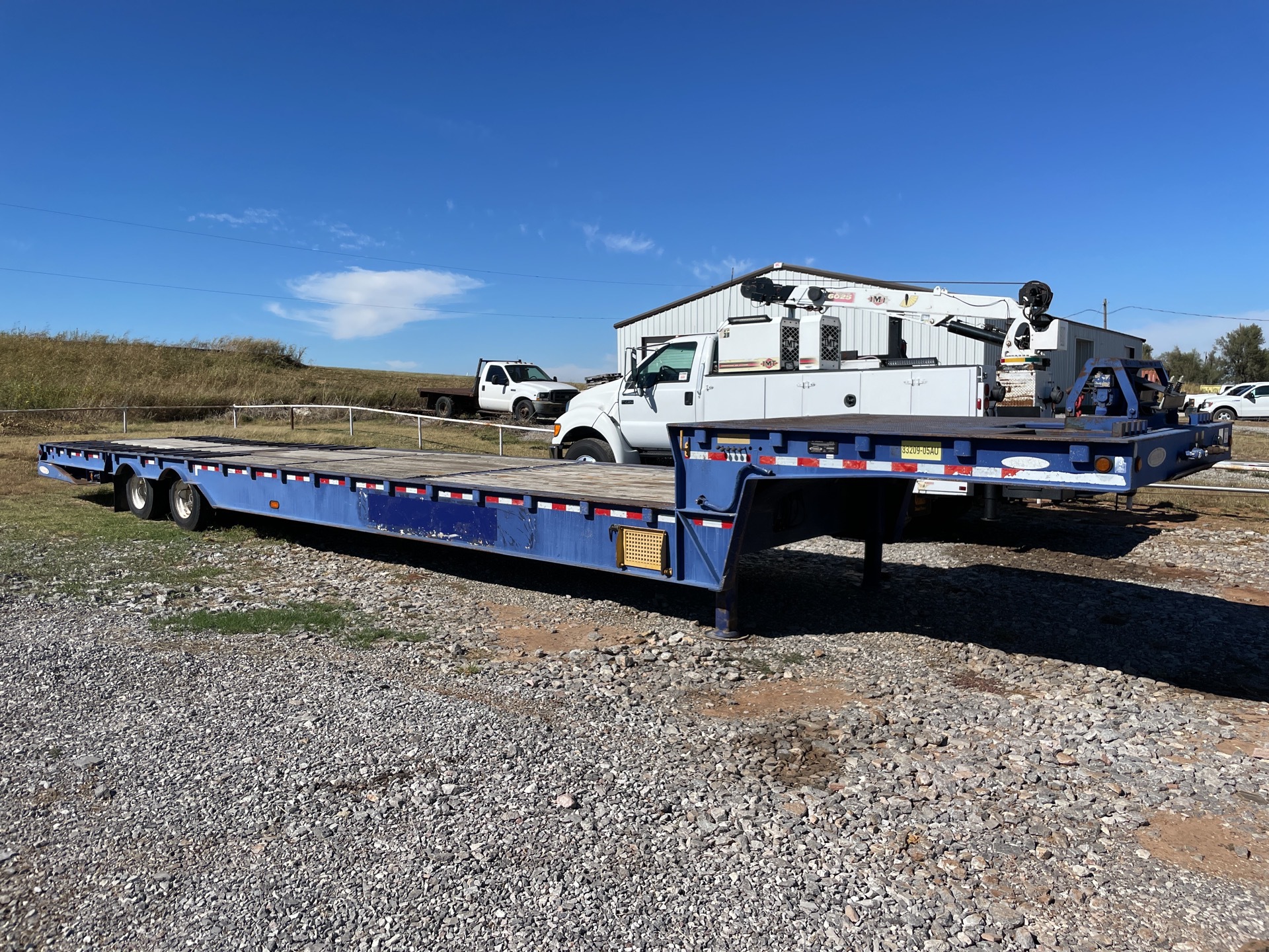 2012 Ledwell LW48HT2-10-PB 45 ft T/A Hydraulic Tail Trailer