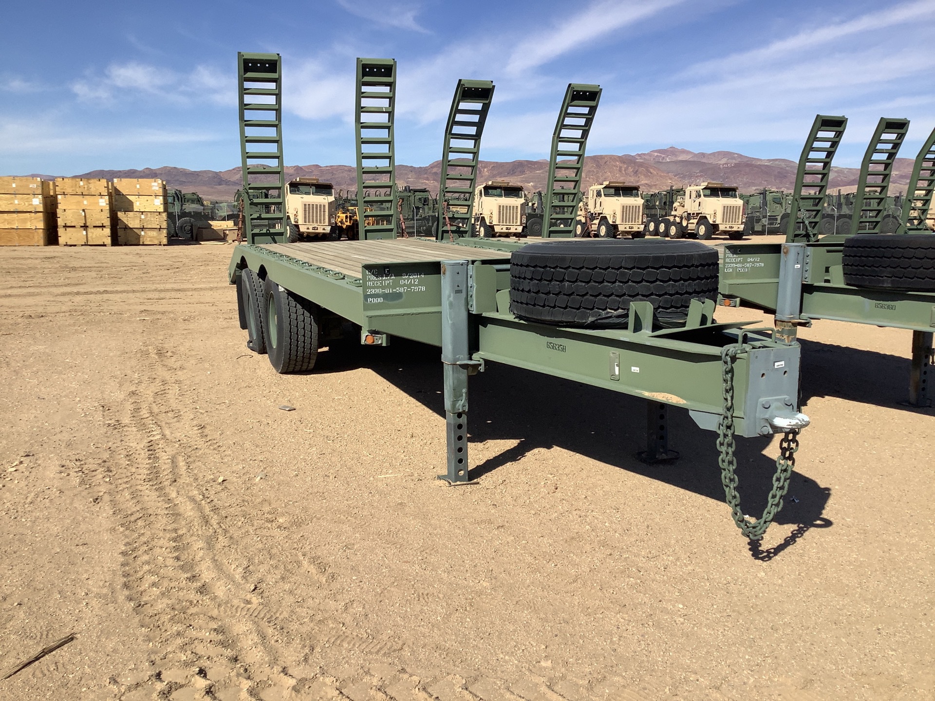 2012 Globe GTTU202-30-20 Equipment Trailer