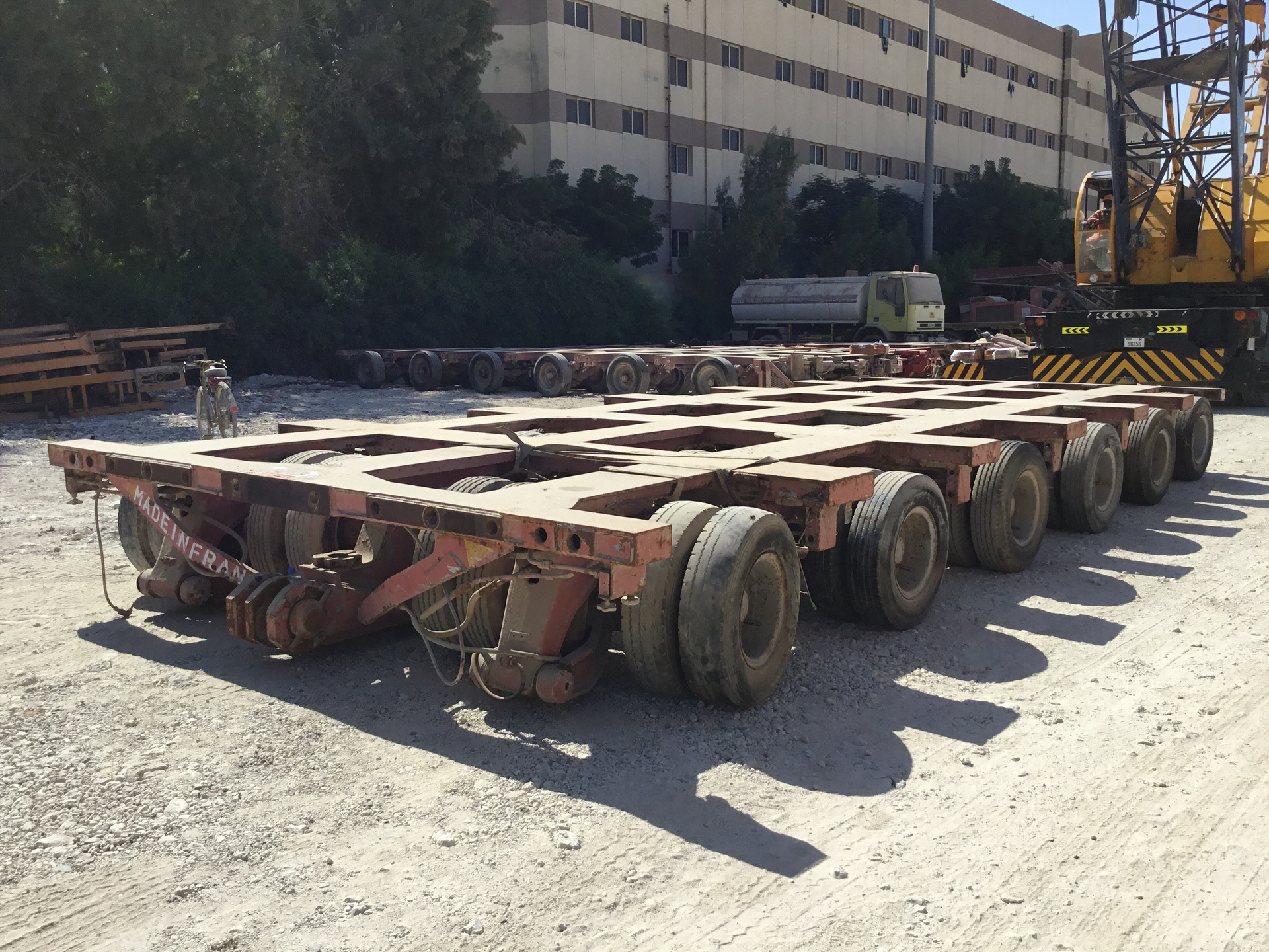 Nicolas 6 Axle 9300 mm x 3650 mm Modular Trailer