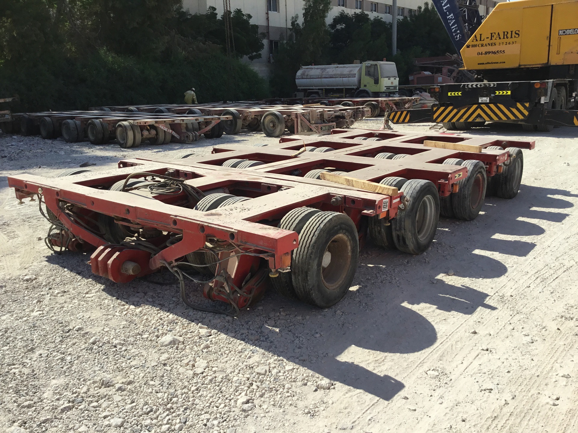 Nicolas 4 Axle 6300 mm x 3650 mm Modular Trailer