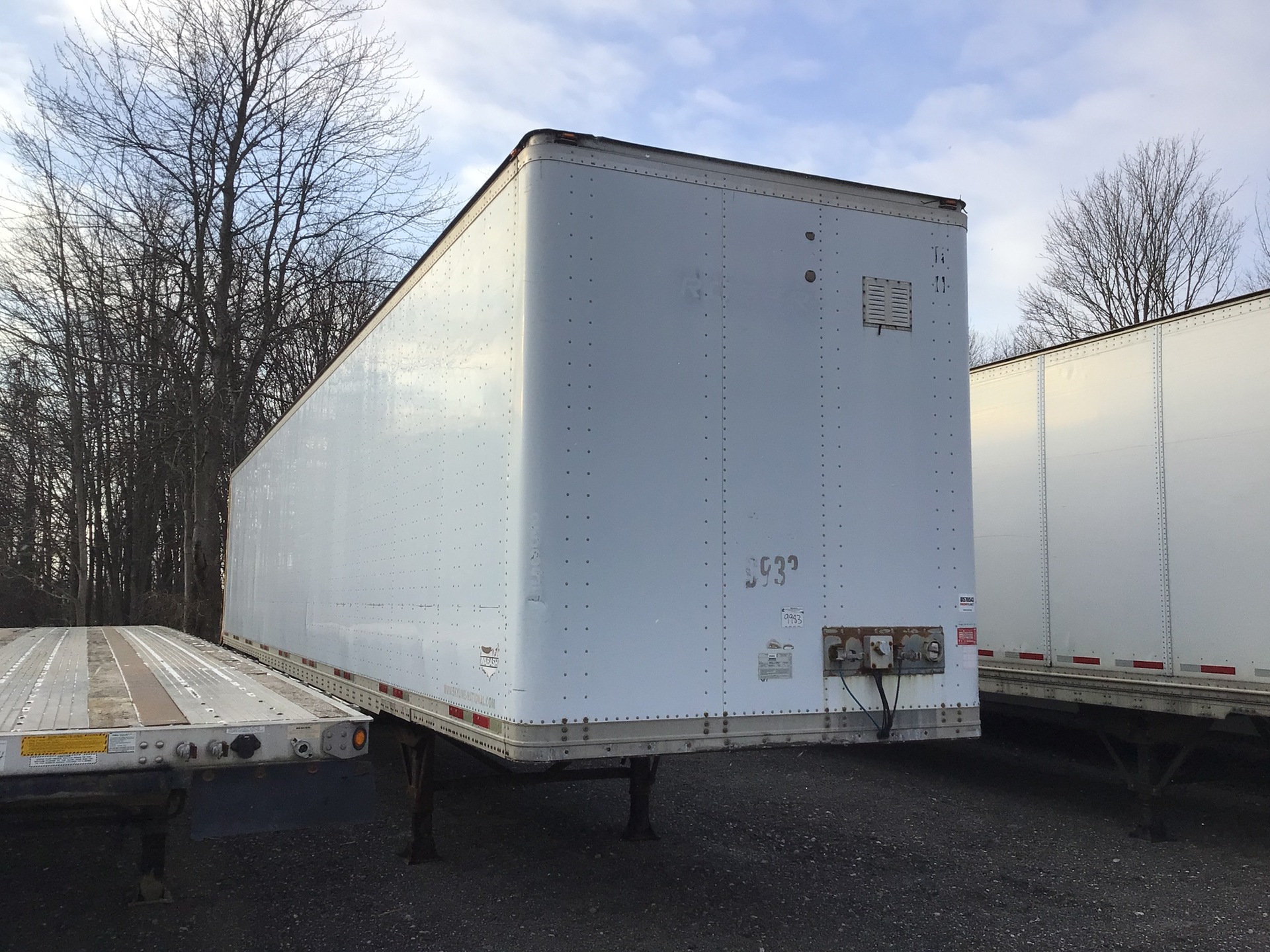2007 Wabash DVLHHSA T/A Van Trailer