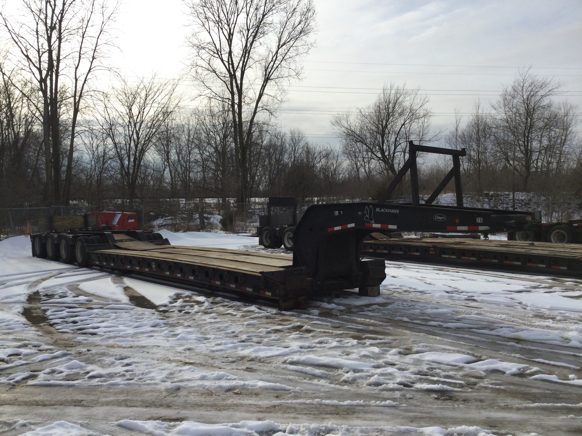 2005 Etnyre PRTN55TD3 Removable Gooseneck Lowboy Trailer