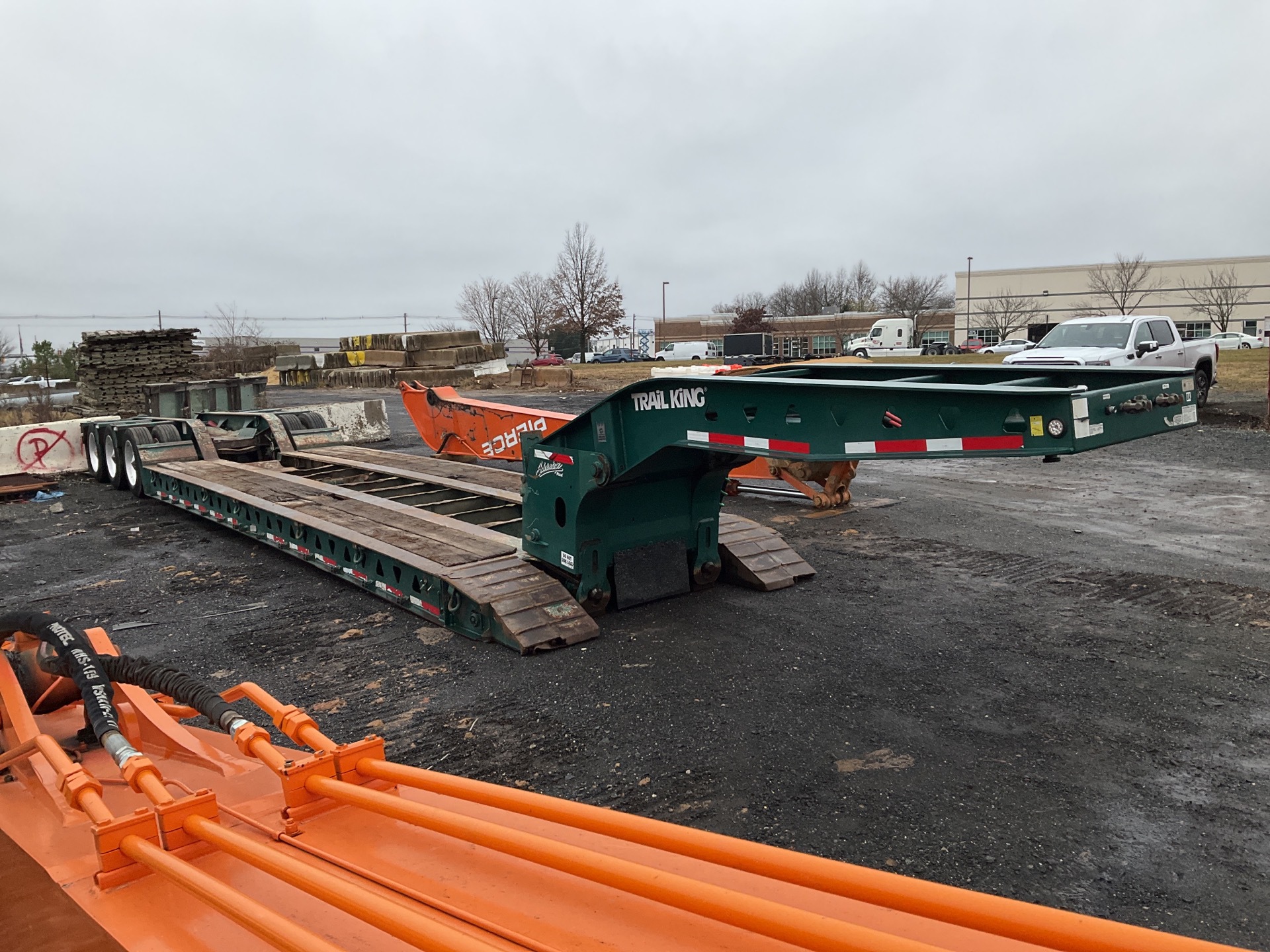 2012 Trail King Lowboy Trailer