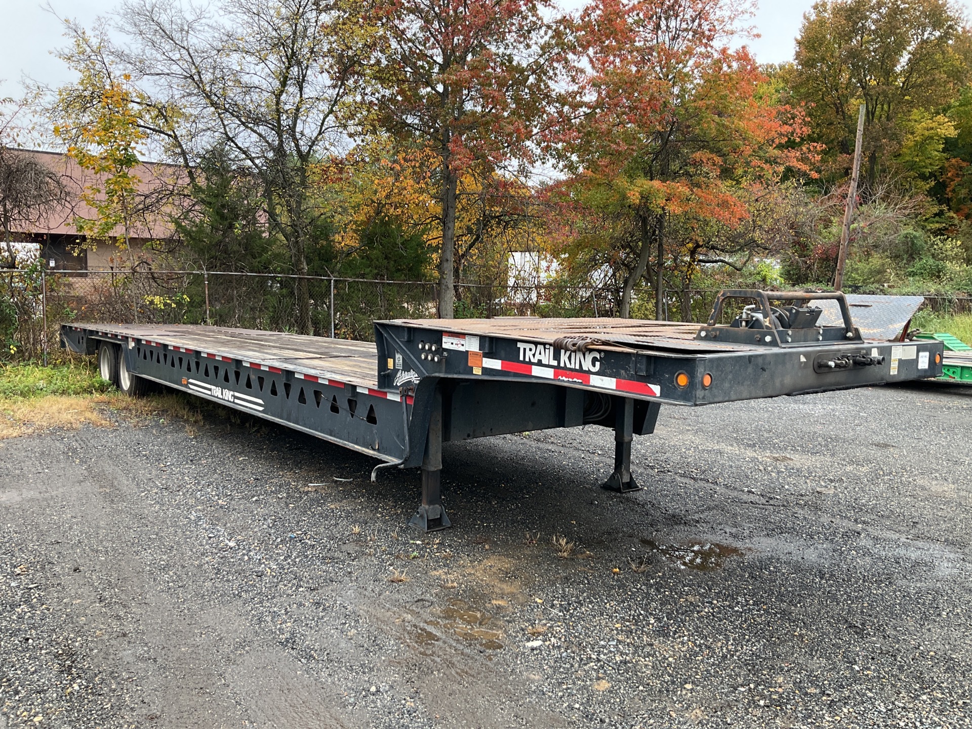 2013 Trail King TK80HT-482 T/A Hydraulic Tail Trailer