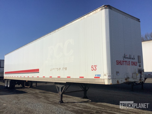 2005 Stoughton AVXW-535T-S-C-AR T/A Van Trailer