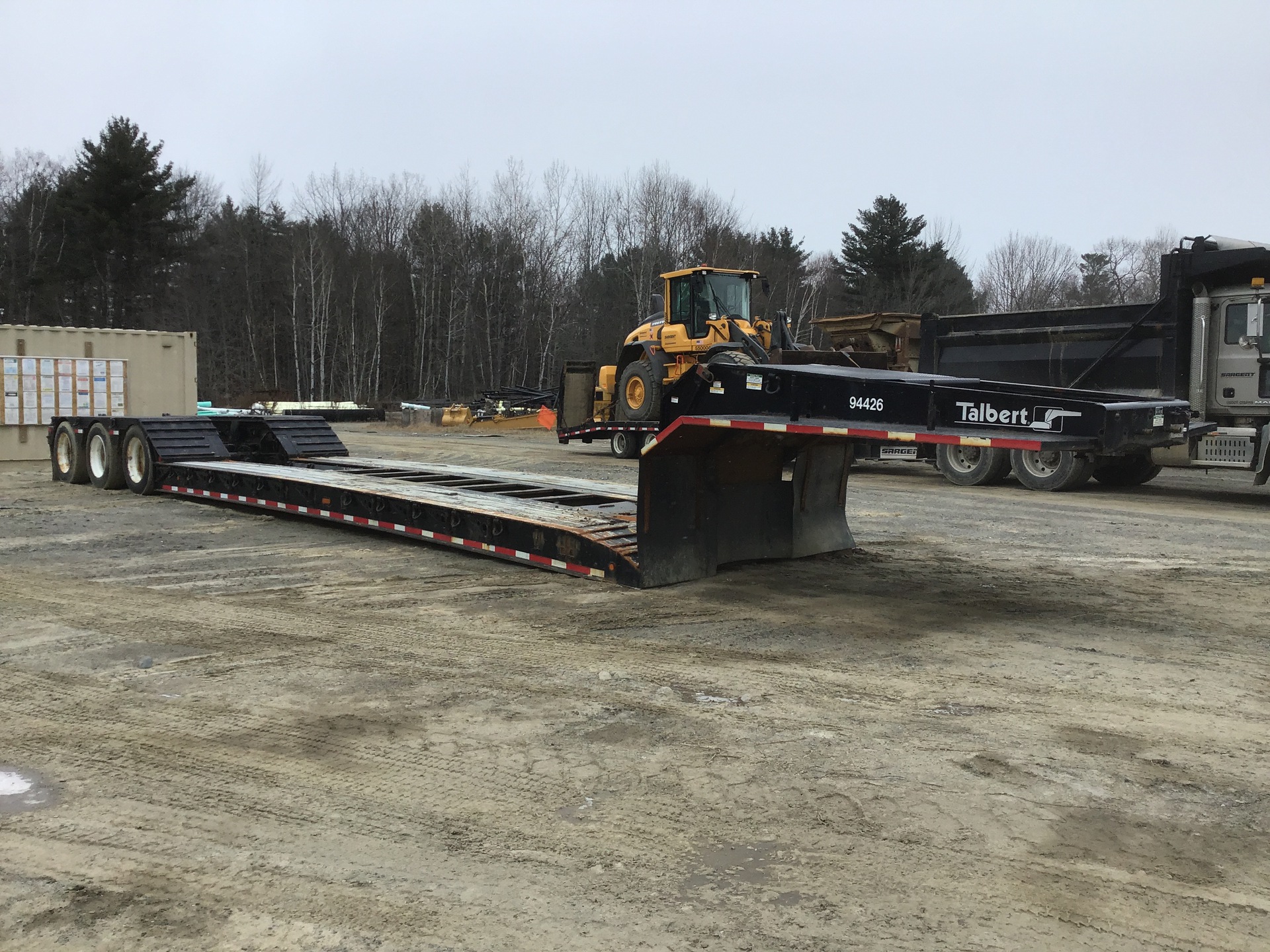 2007 Talbert Lowboy Trailer