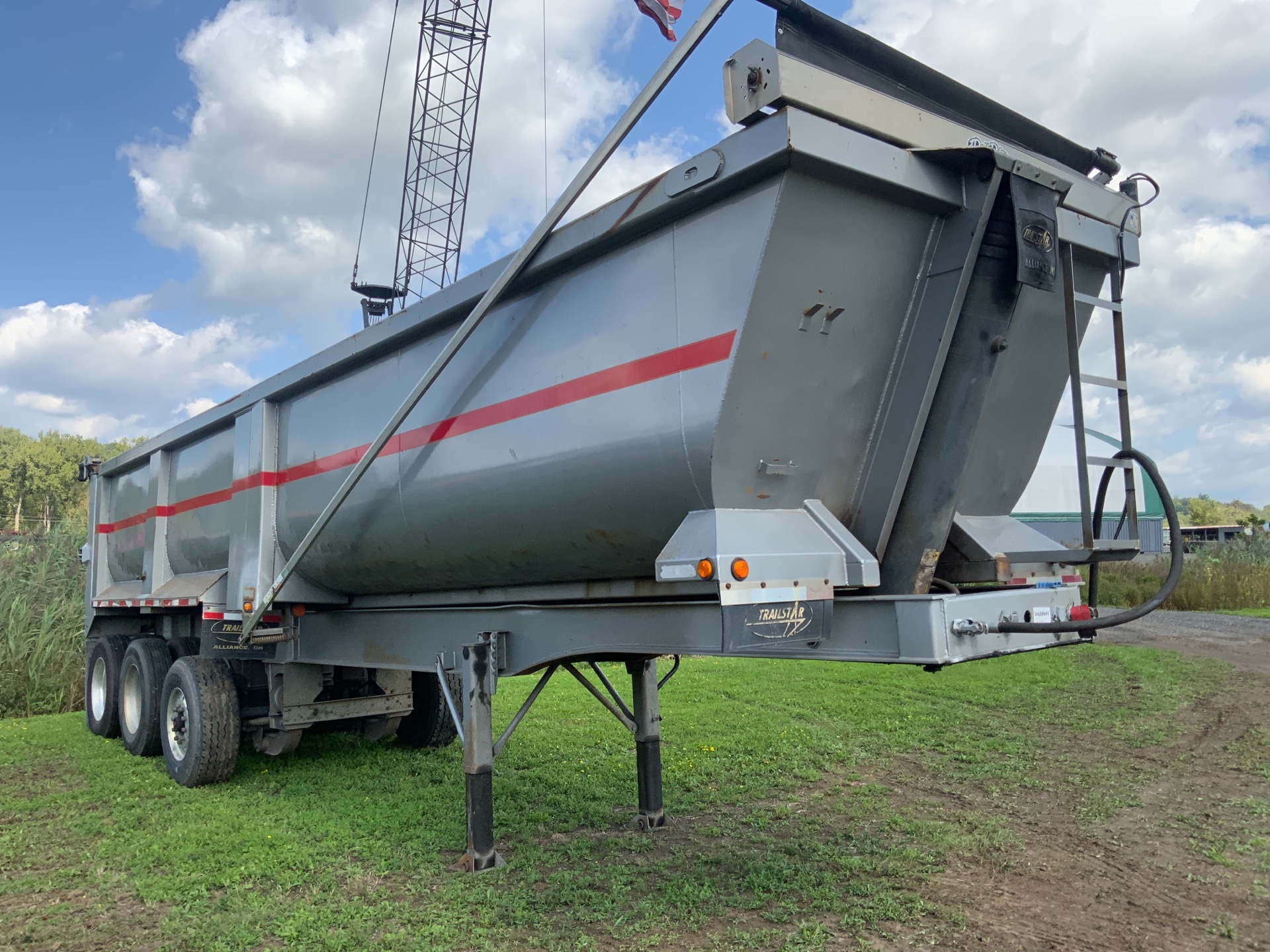 2008 TRAILSTAR ROCK TRAILER 34 ft 0 in T/A Demolition End Dump Trailer