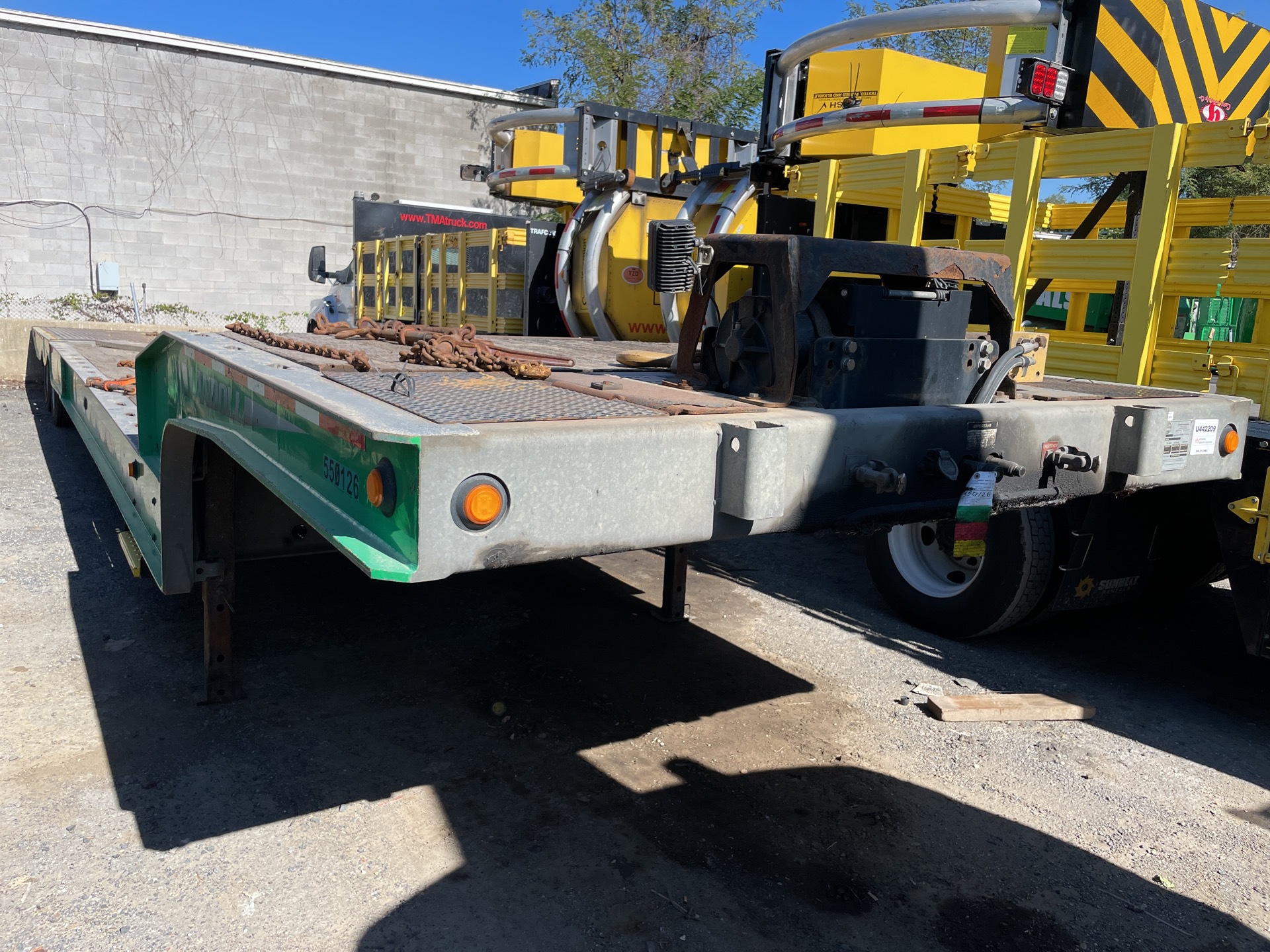 2013 Landoll 930C-48-15 T/A Sliding Axle Trailer