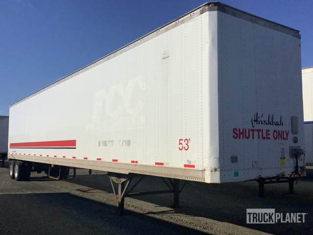 2005 Stoughton AVXW-535T-S-C-AR T/A Van Trailer
