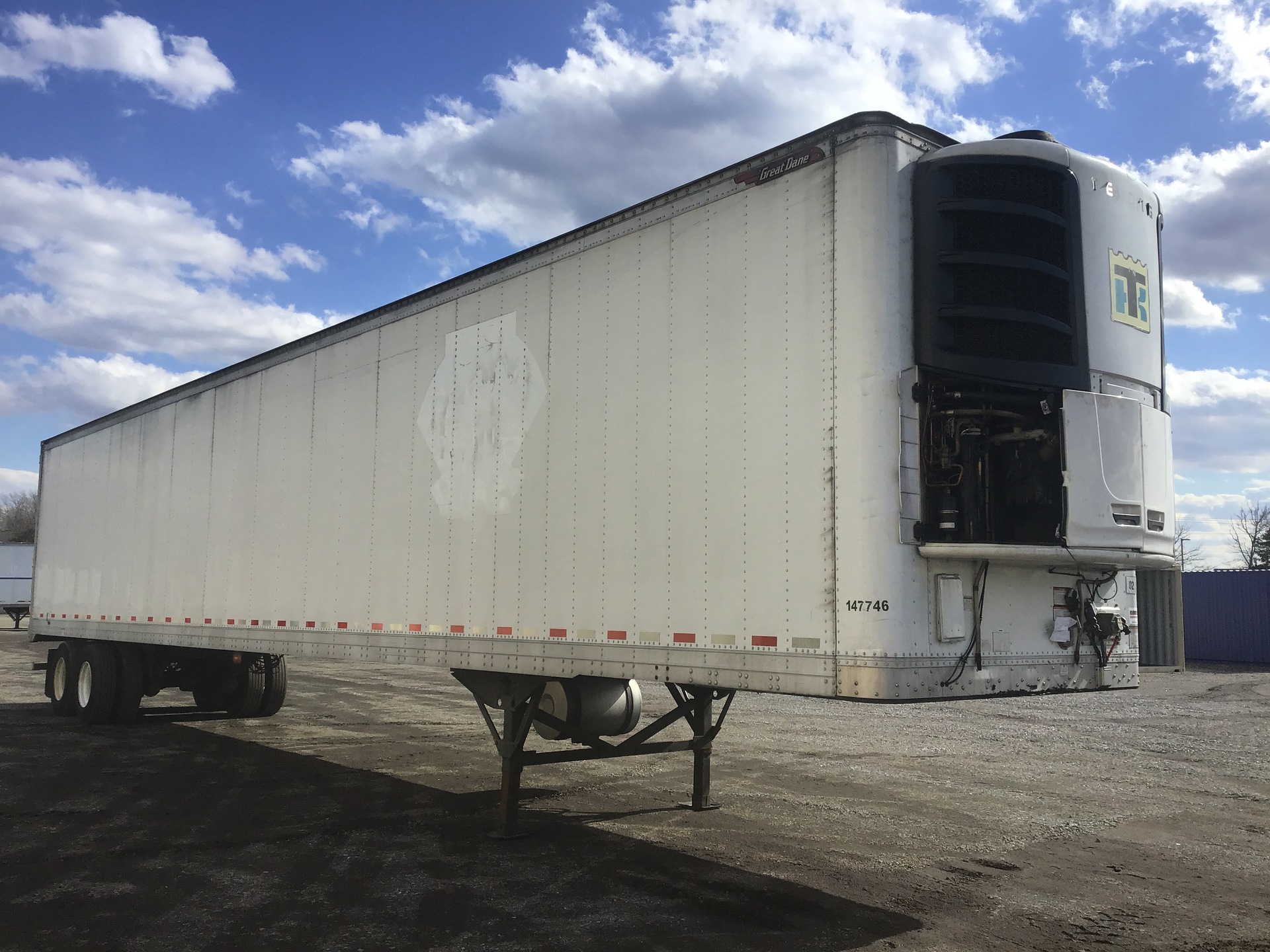 2016 Great Dane 53 ft T/A Refrigerated Trailer