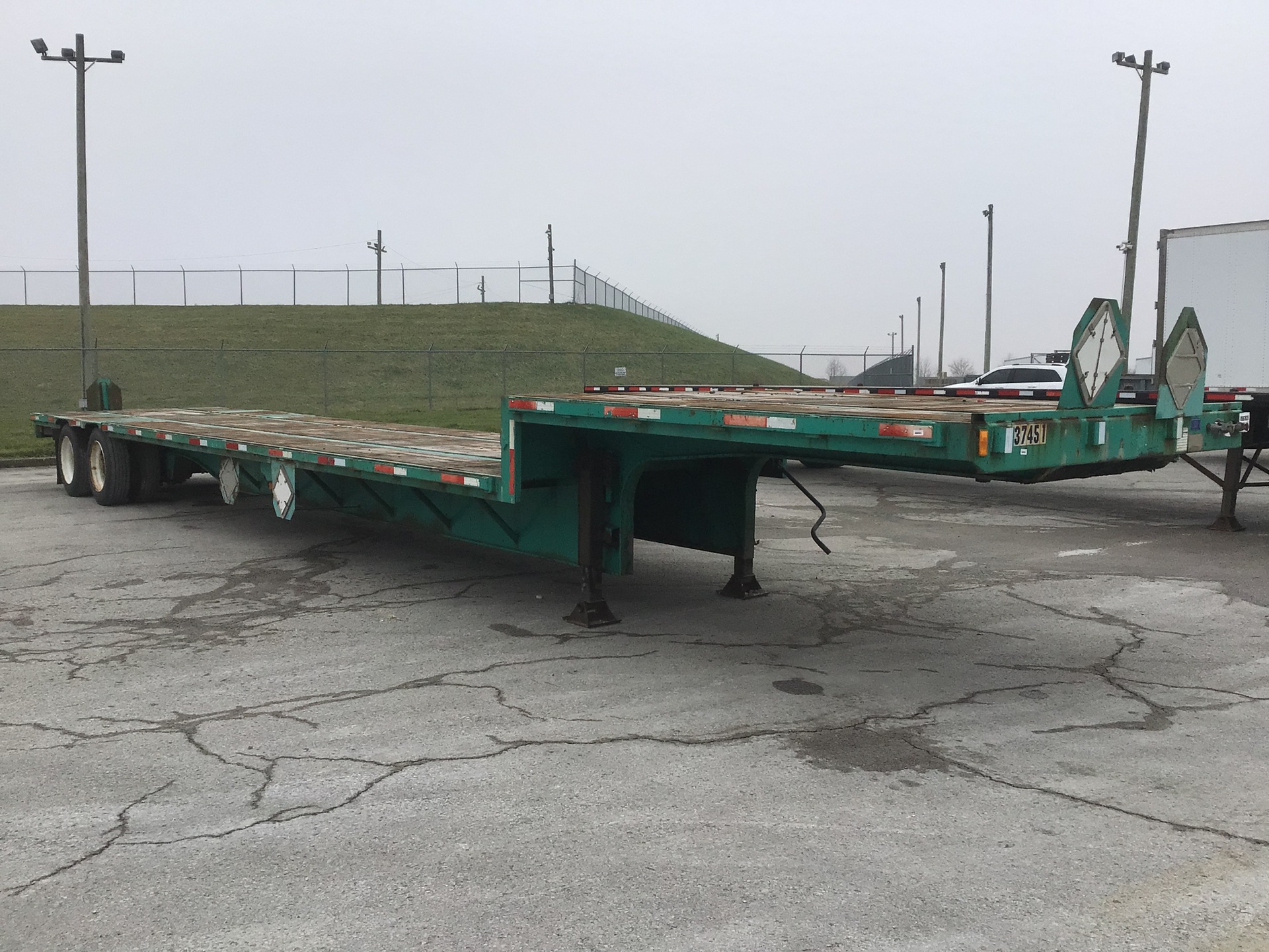 1995 Fruehauf PSD-T2-48W T/A Step Deck Trailer