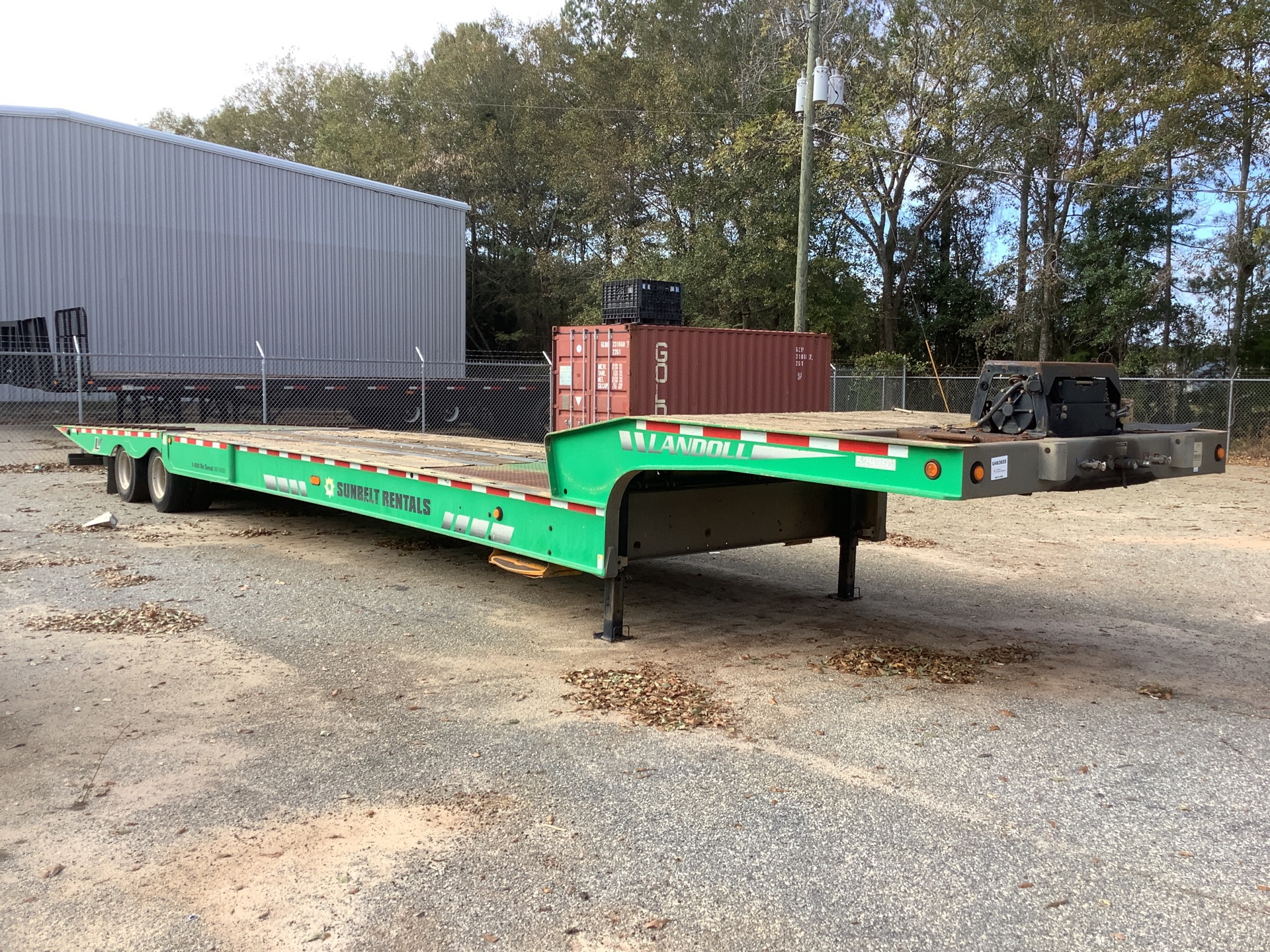 2013 Landoll 930C-48-15 T/A Sliding Axle Trailer