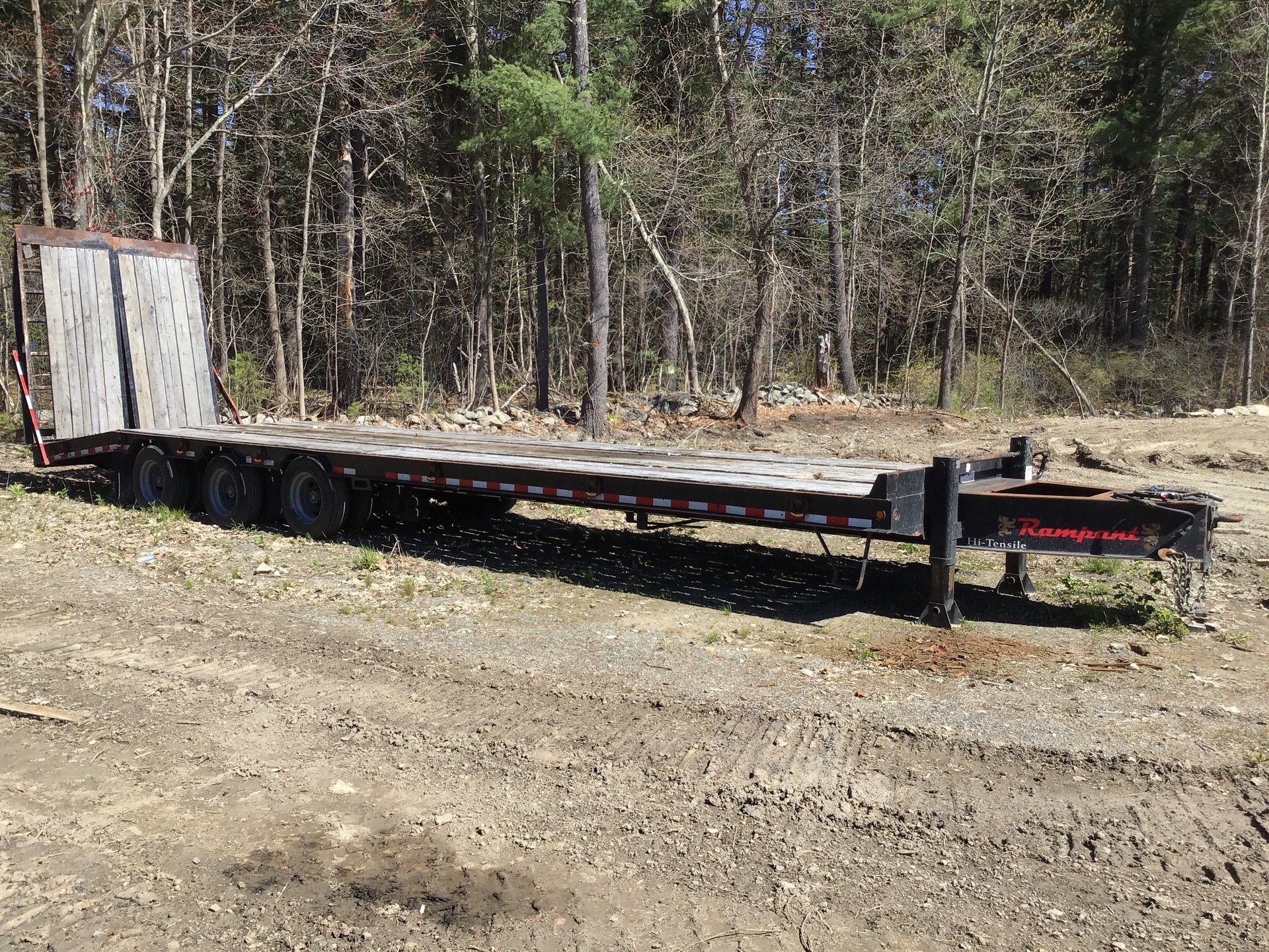 2020 Rampant PTDT Tri/A Equipment Trailer