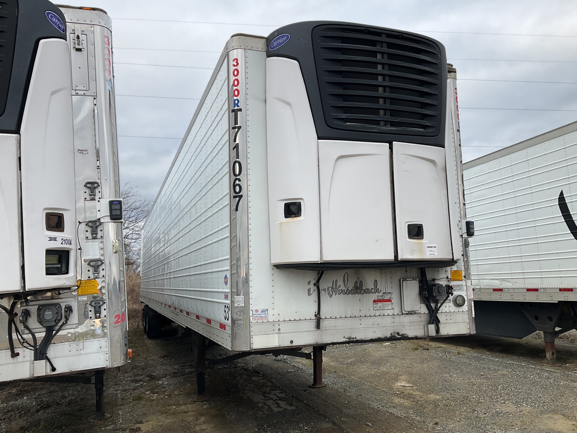 2017 Utility VS2RA 53 ft x 102 in T/A Refrigerated Trailer