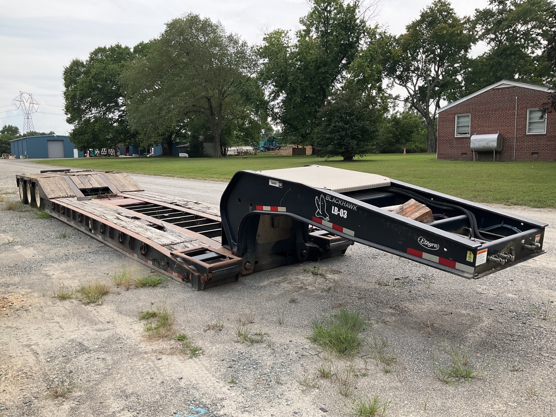 2013 Etnyre 41 ft Tri/A Lowboy Trailer