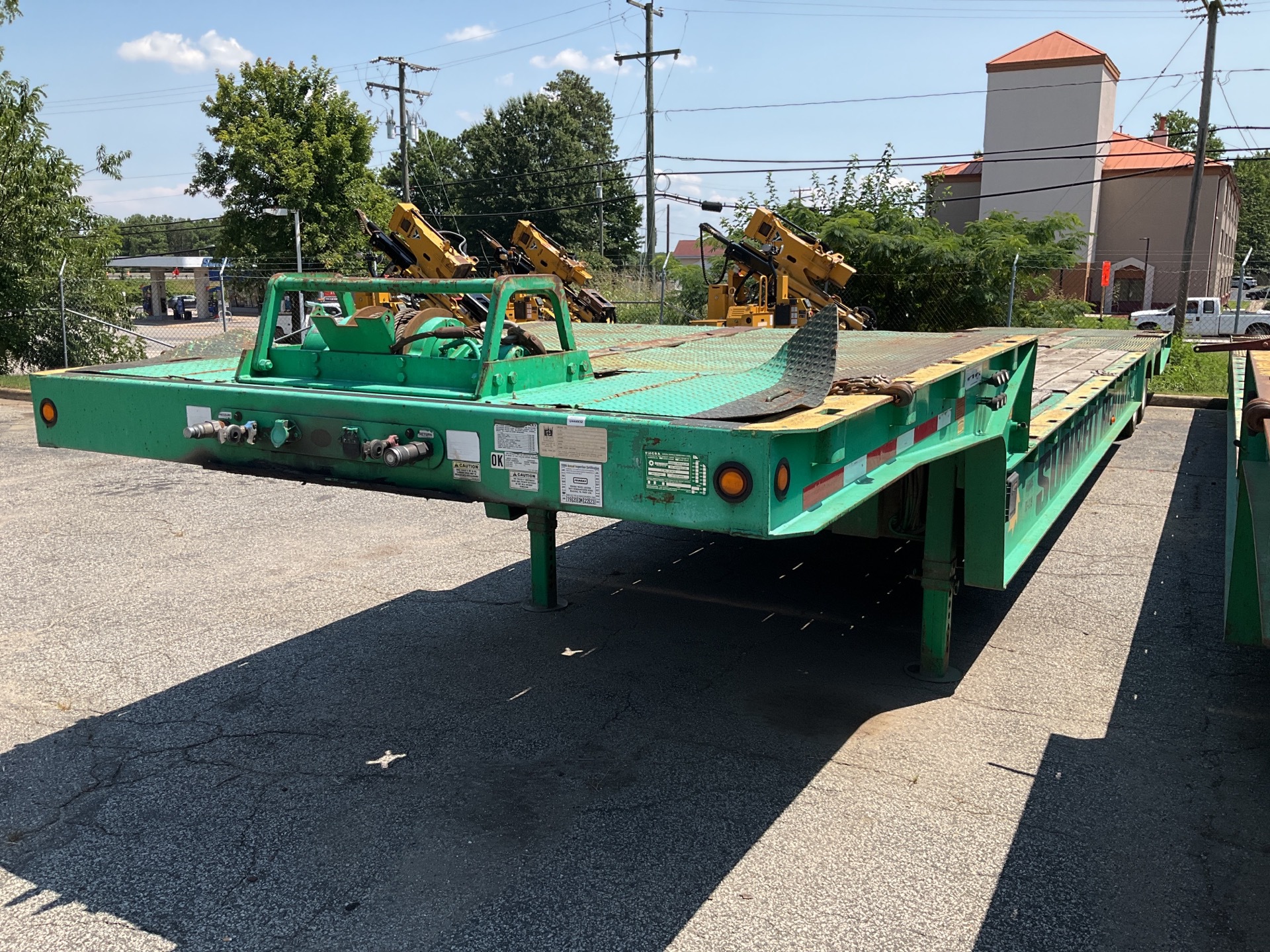 2013 Trail King TK70HT-482 38.6 ft T/A Hydraulic Tail Trailer